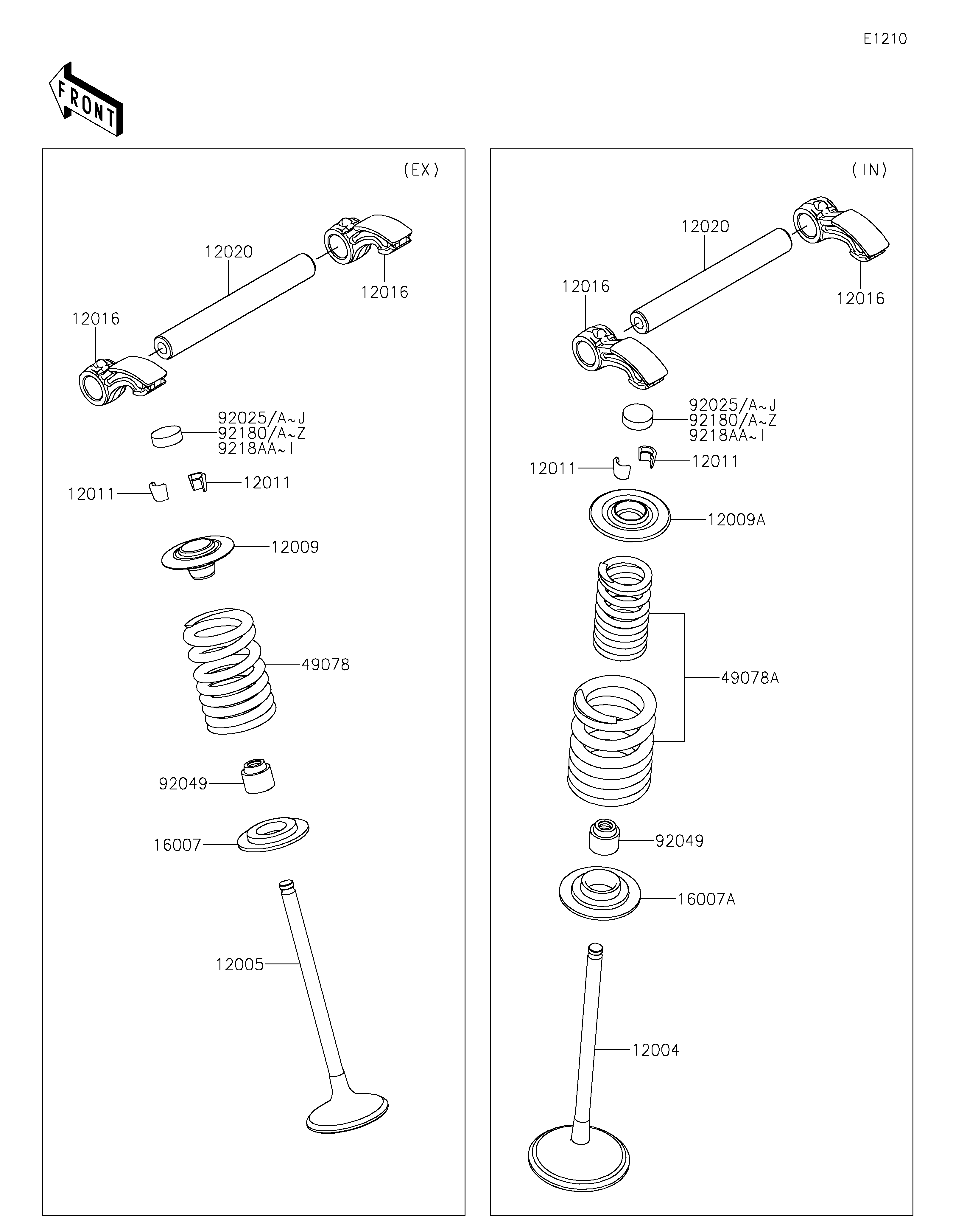 Valve(s) ภาพแยกชิ้นส่วน