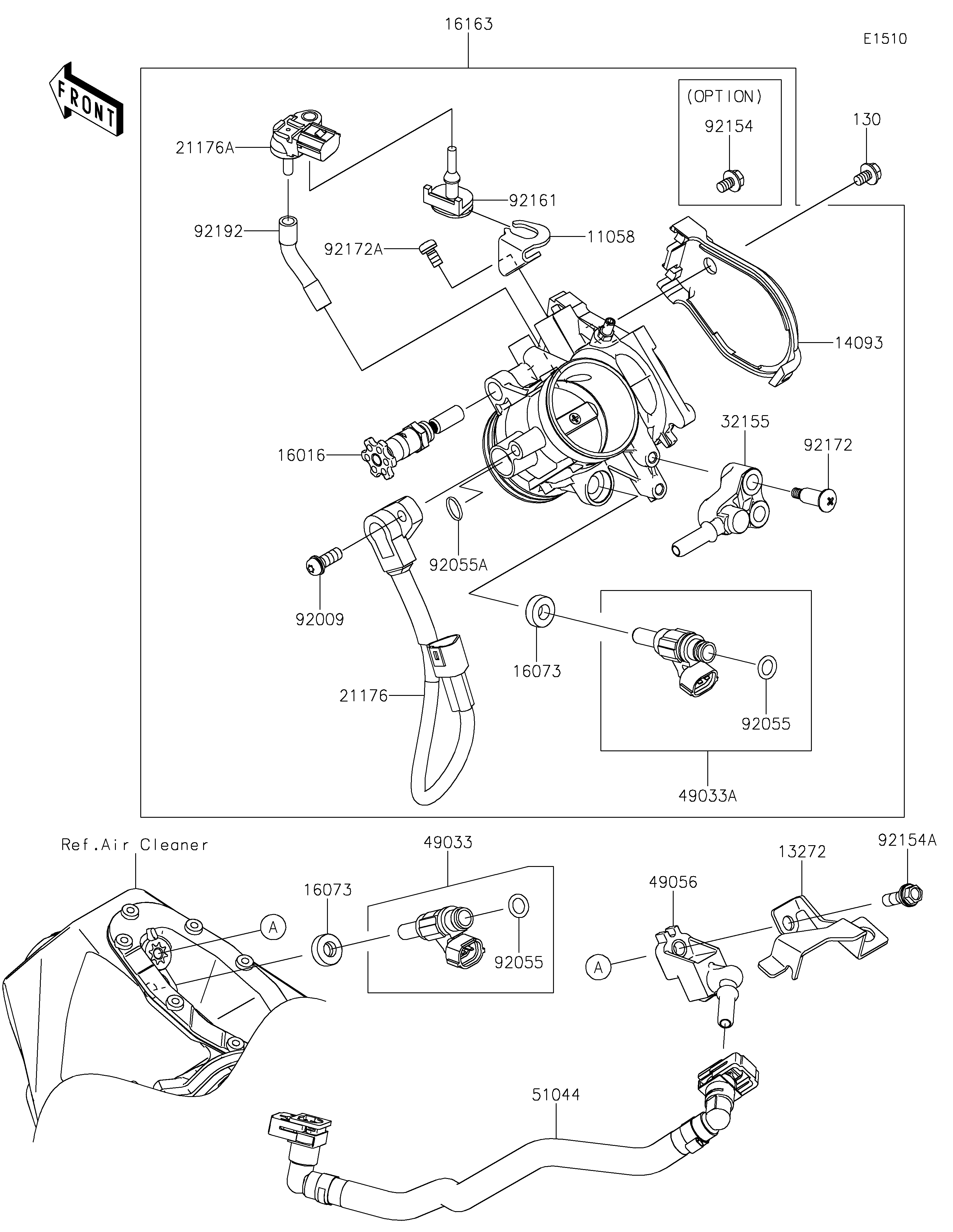 Throttle Despieces