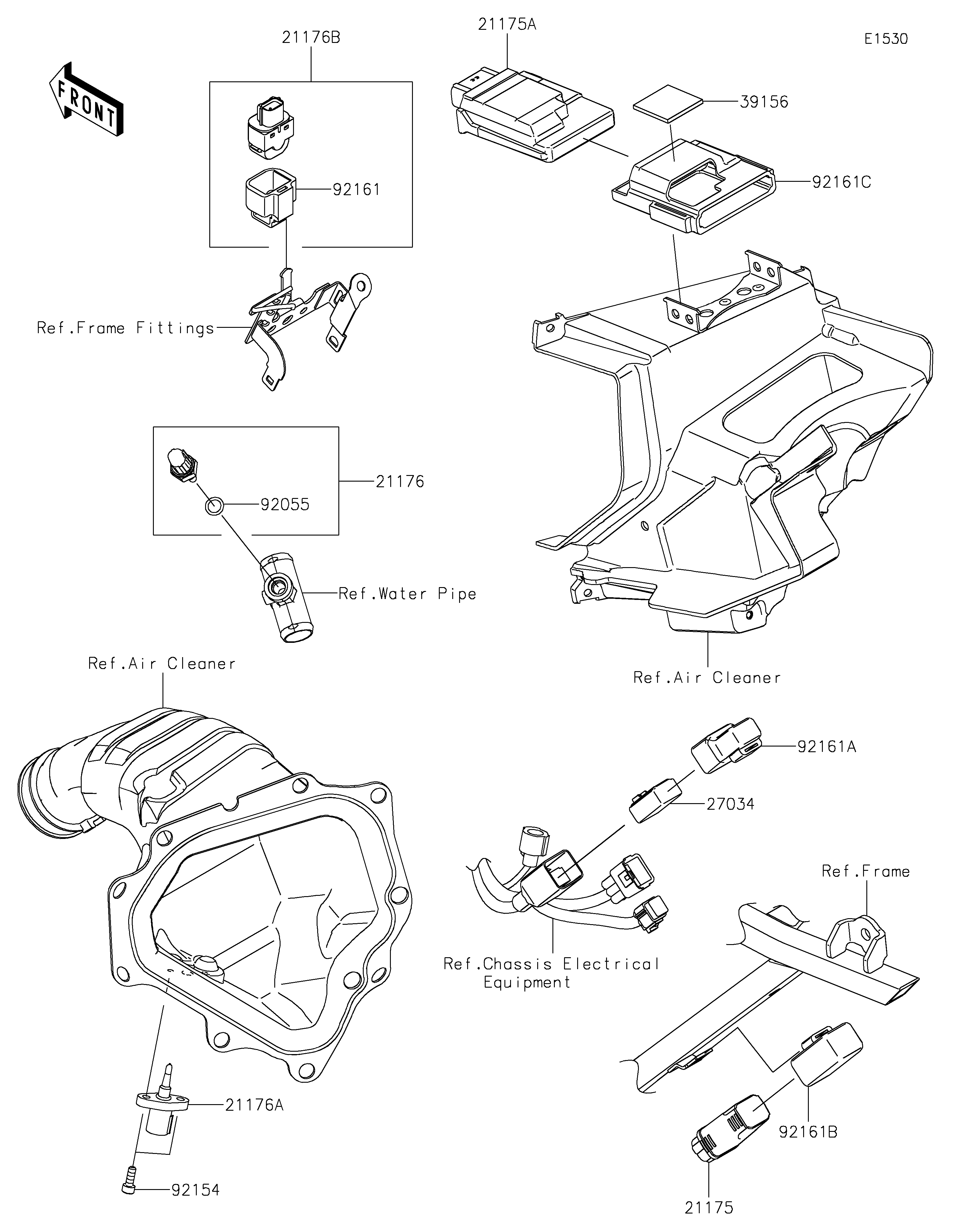 Fuel Injection Vistas explodidas