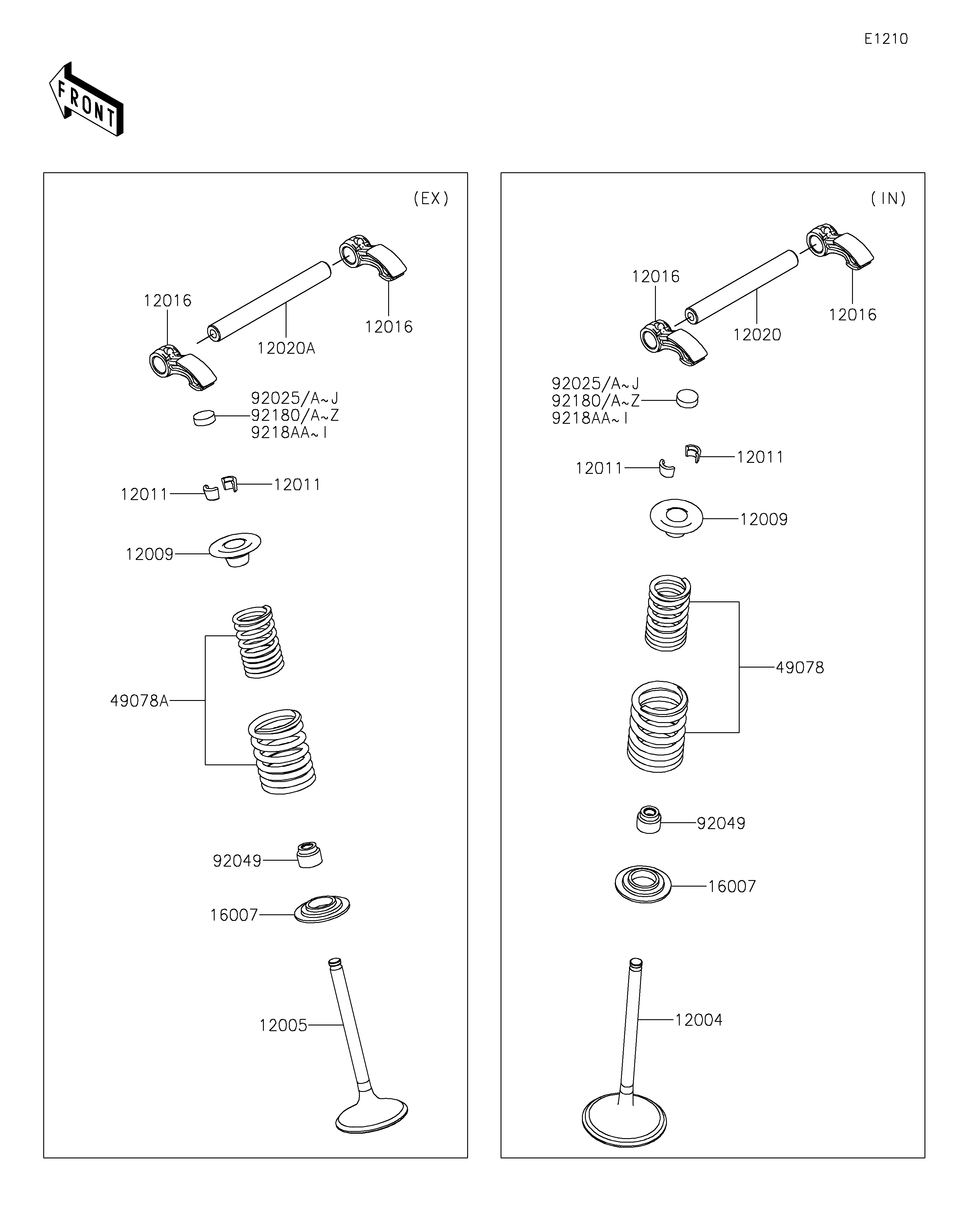 Valve(s) ภาพแยกชิ้นส่วน