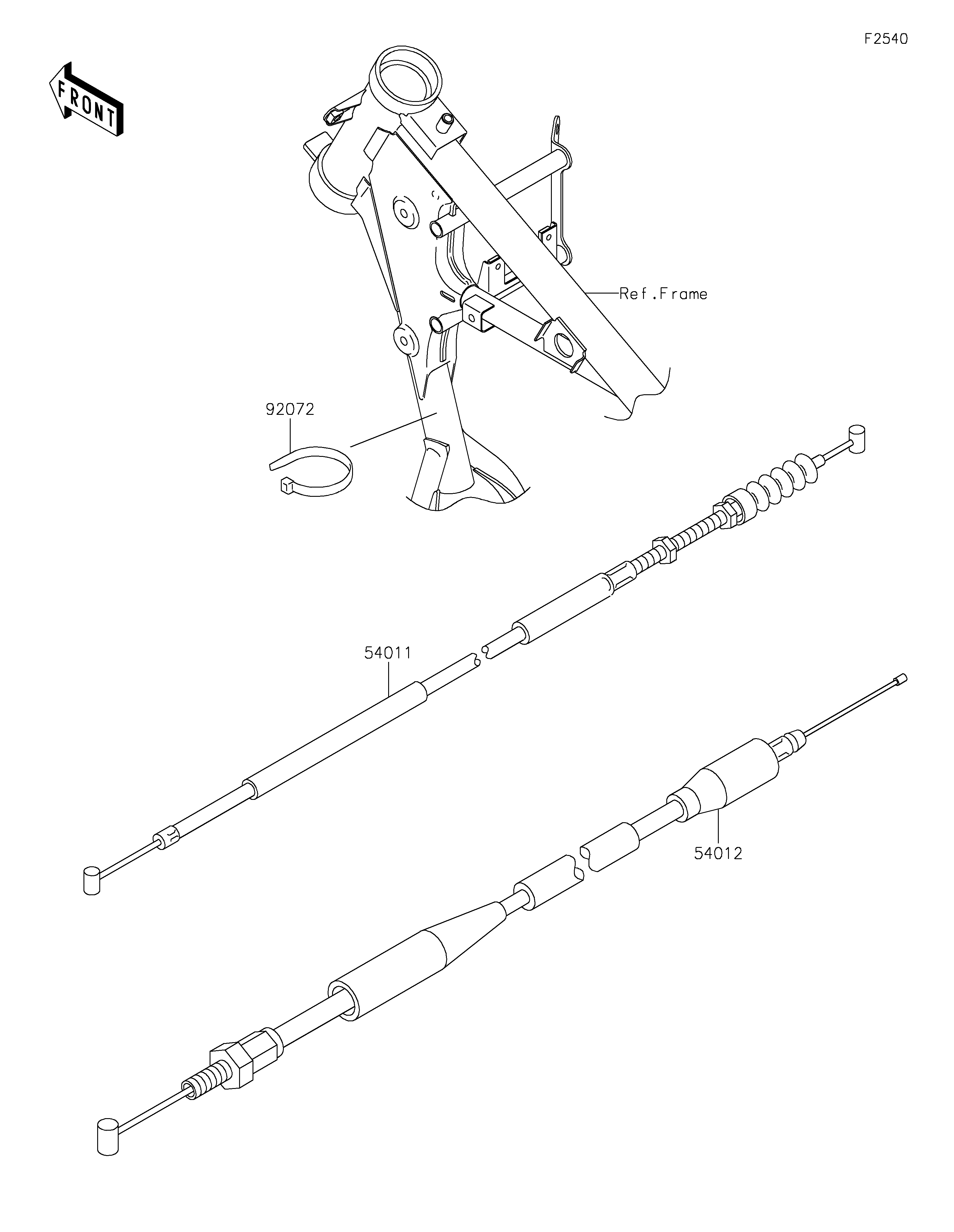 Cables Diagram terurai