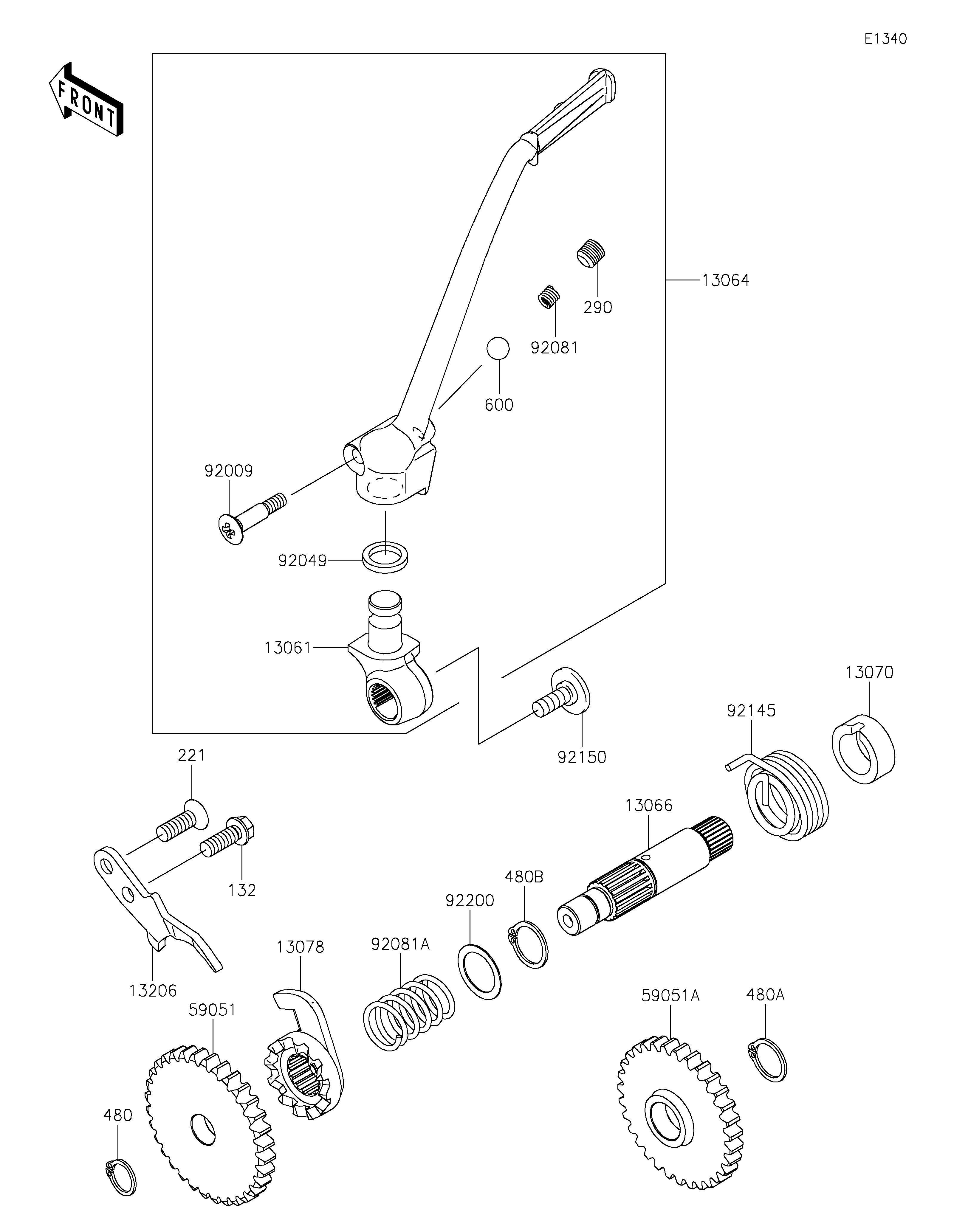 Kickstarter Mechanism Despieces
