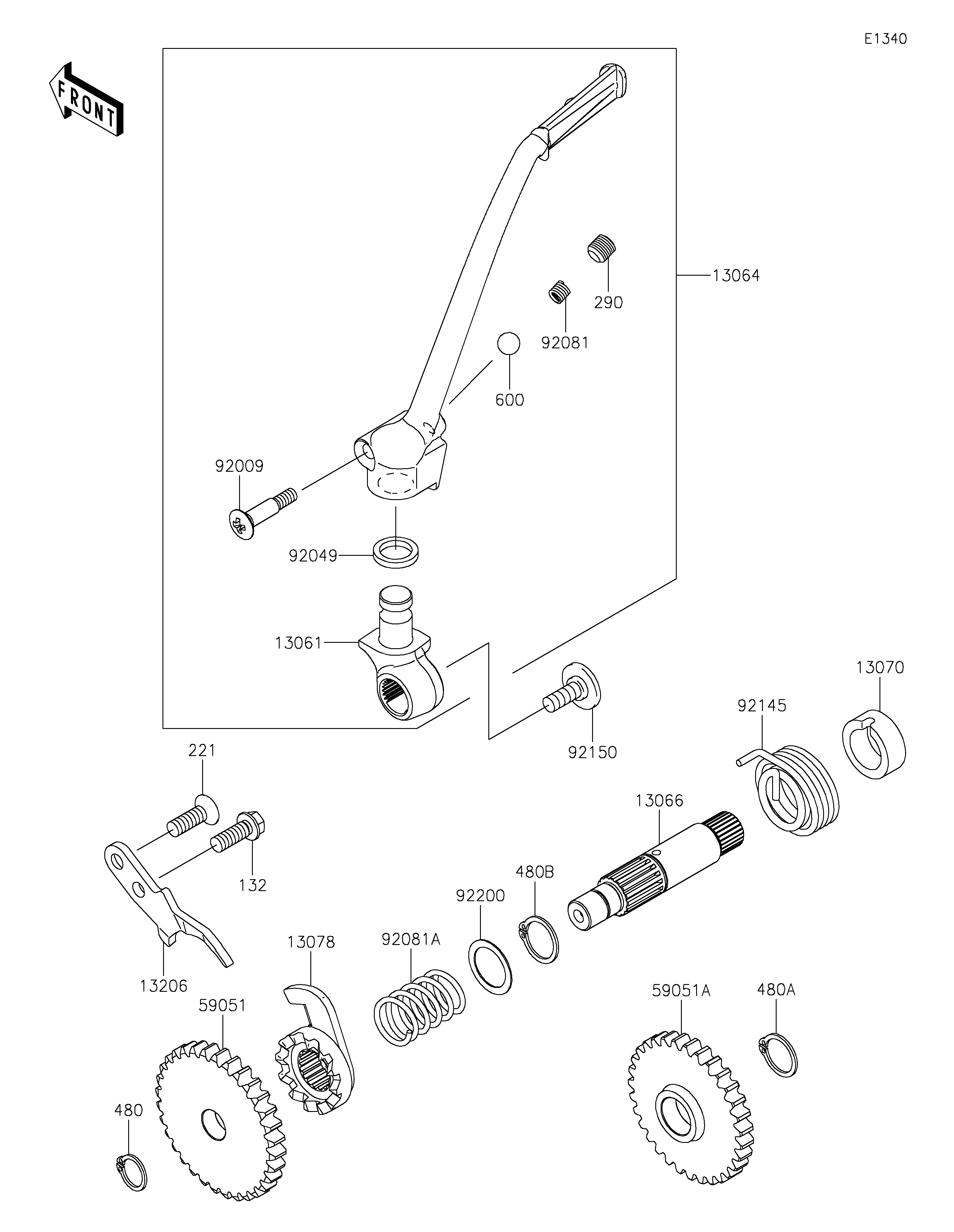 Kickstarter Mechanism Despieces