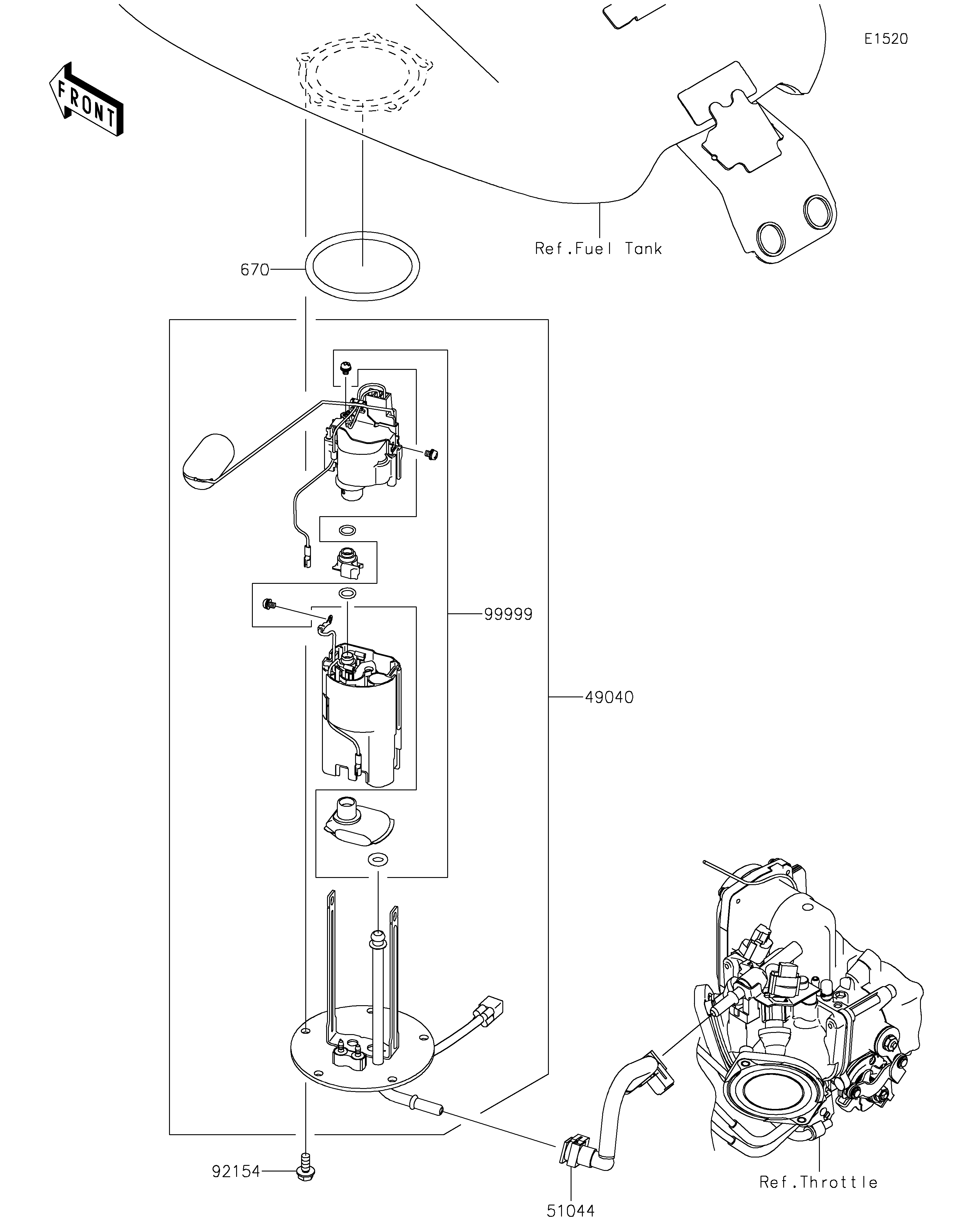 Fuel Pump 爆炸图