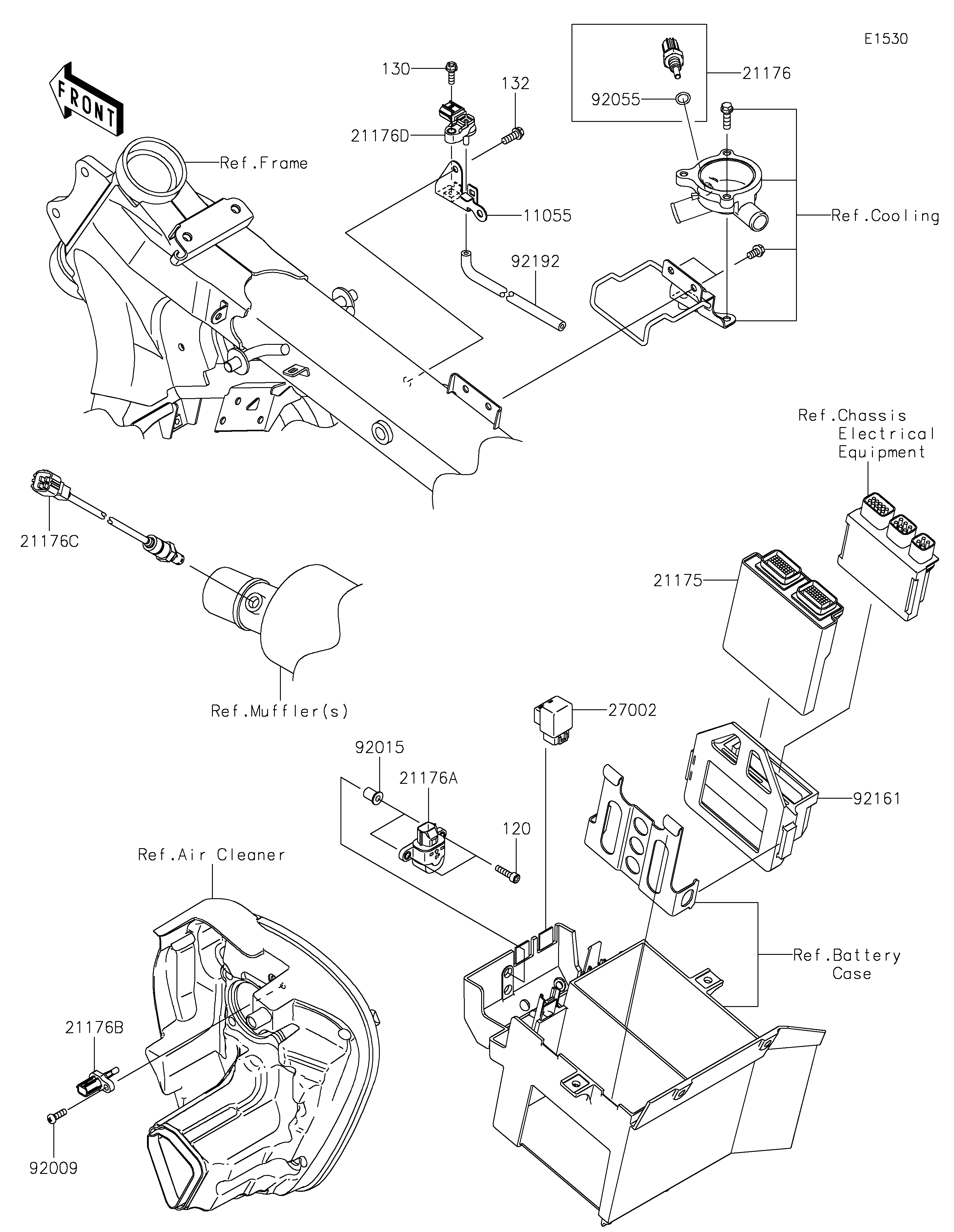 Fuel Injection ภาพแยกชิ้นส่วน