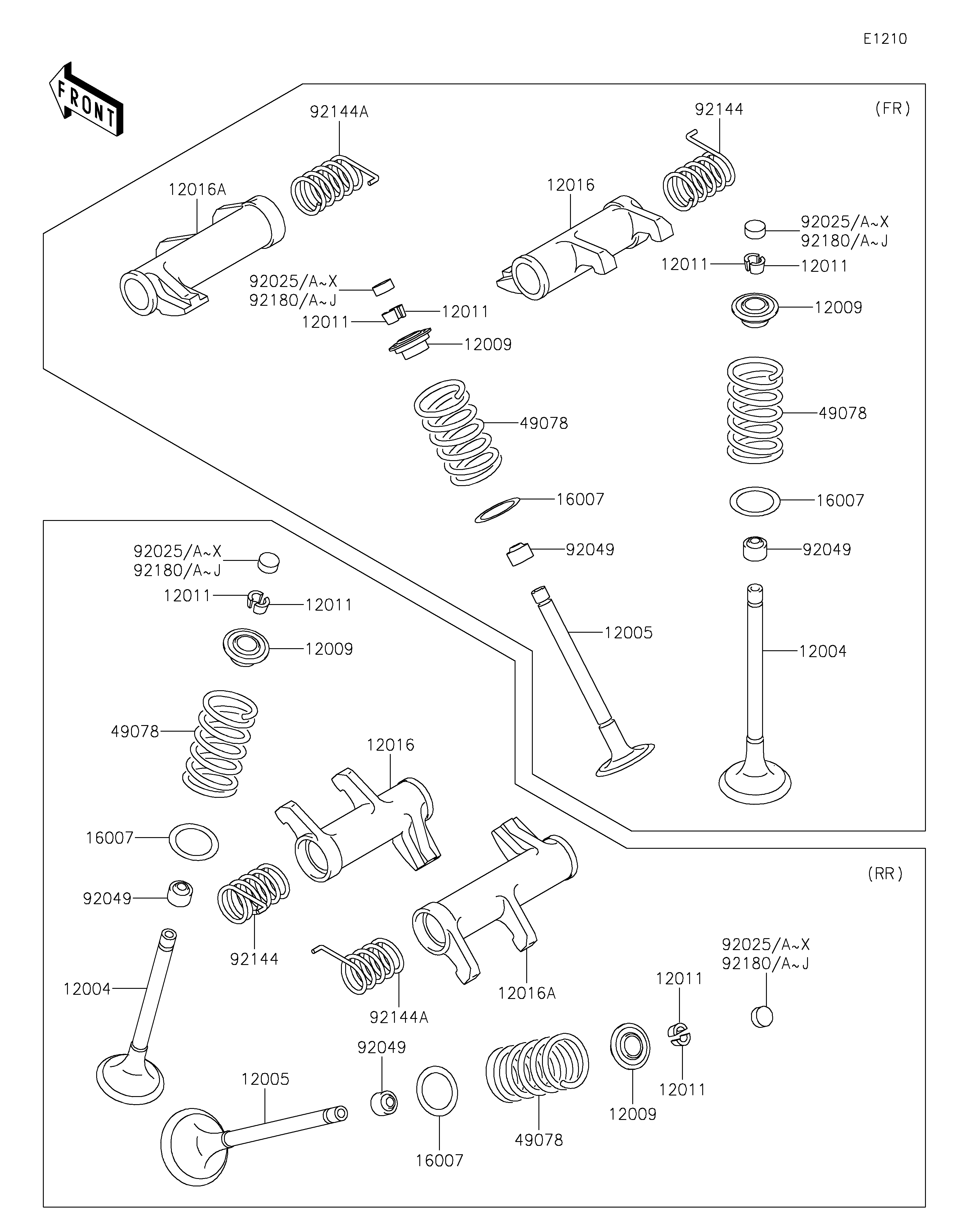 Valve(s) ภาพแยกชิ้นส่วน