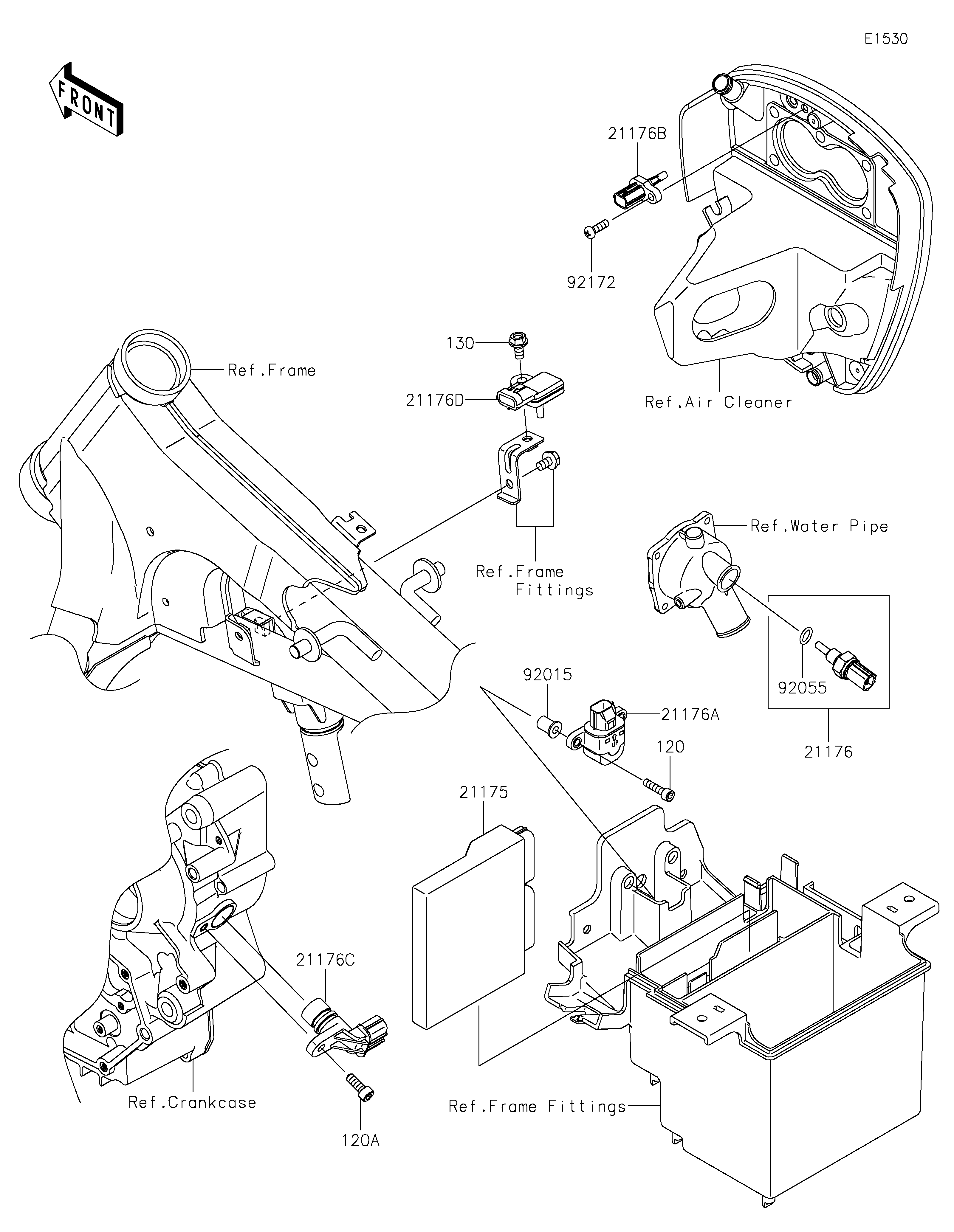 Fuel Injection Sơ đồ tách chi tiết