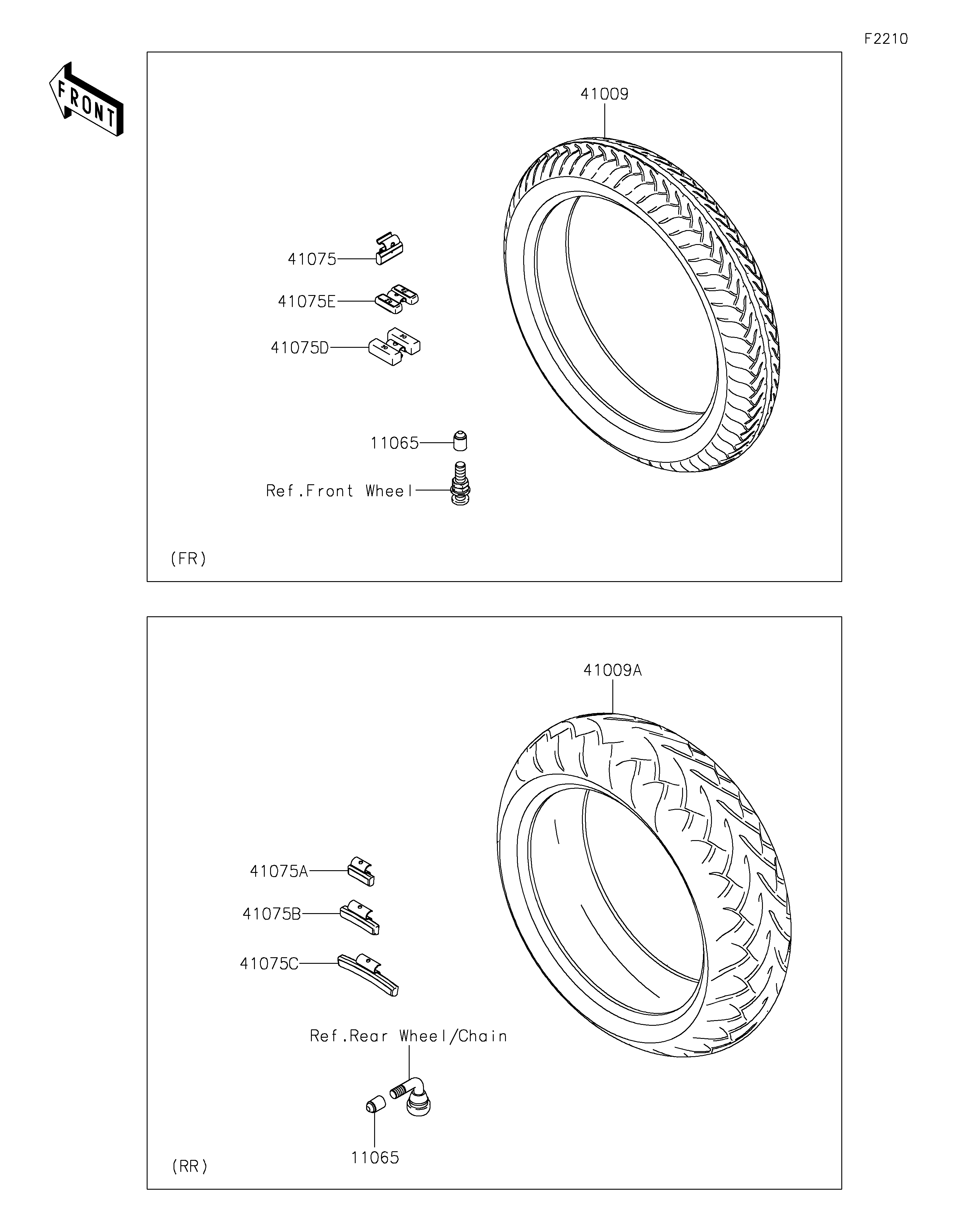 Tires Sơ đồ tách chi tiết