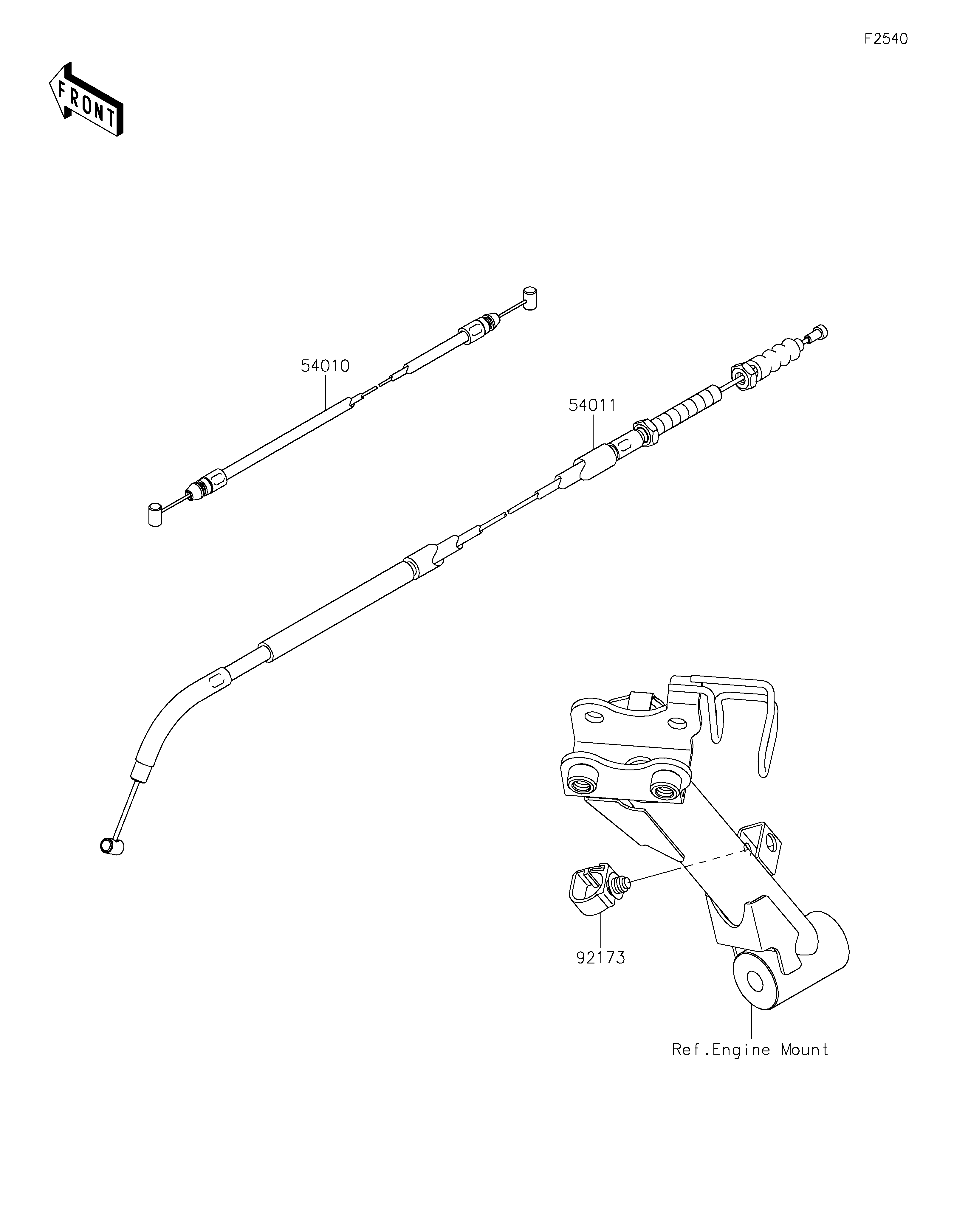 Cables ภาพแยกชิ้นส่วน
