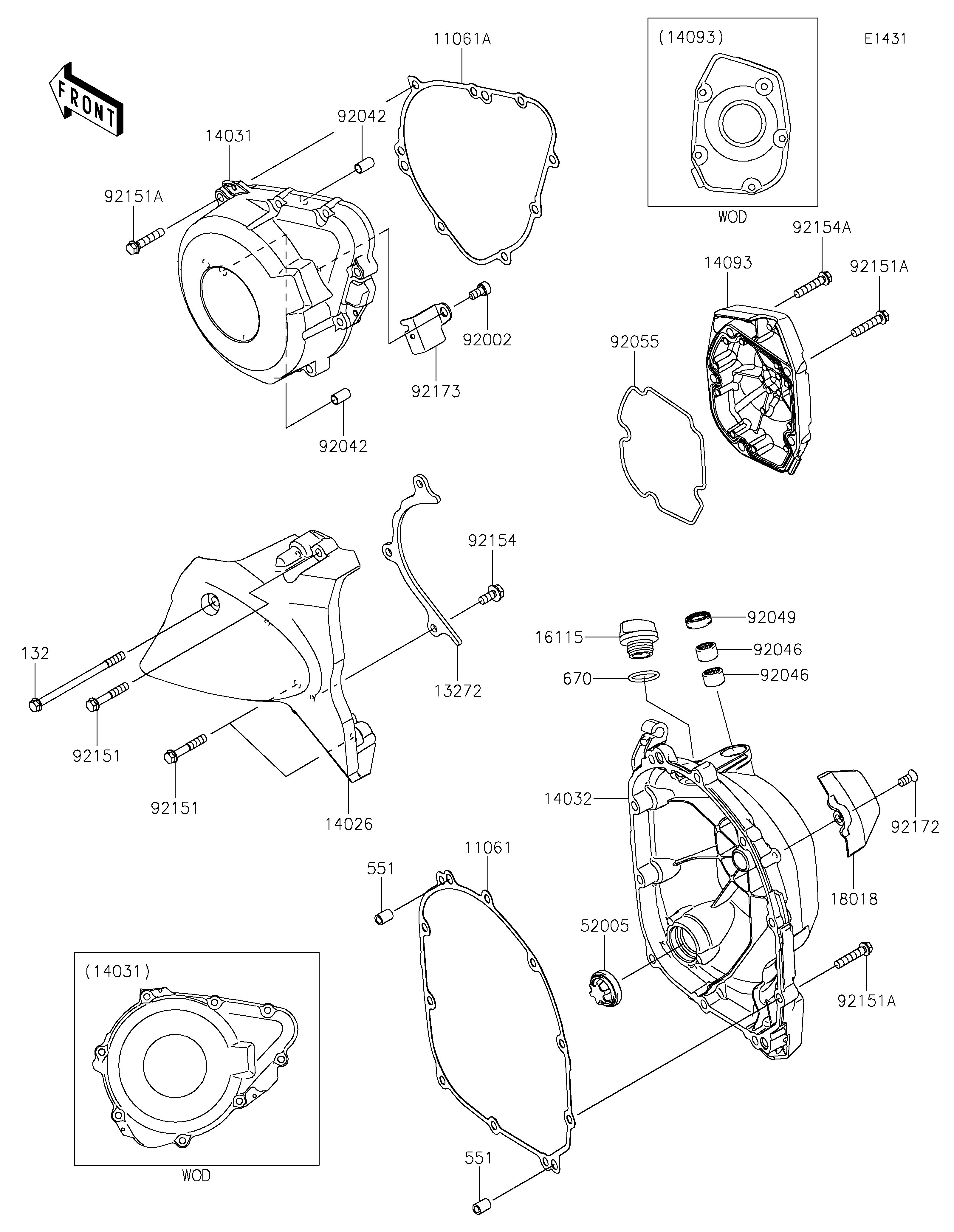 Engine Cover(s) Despieces