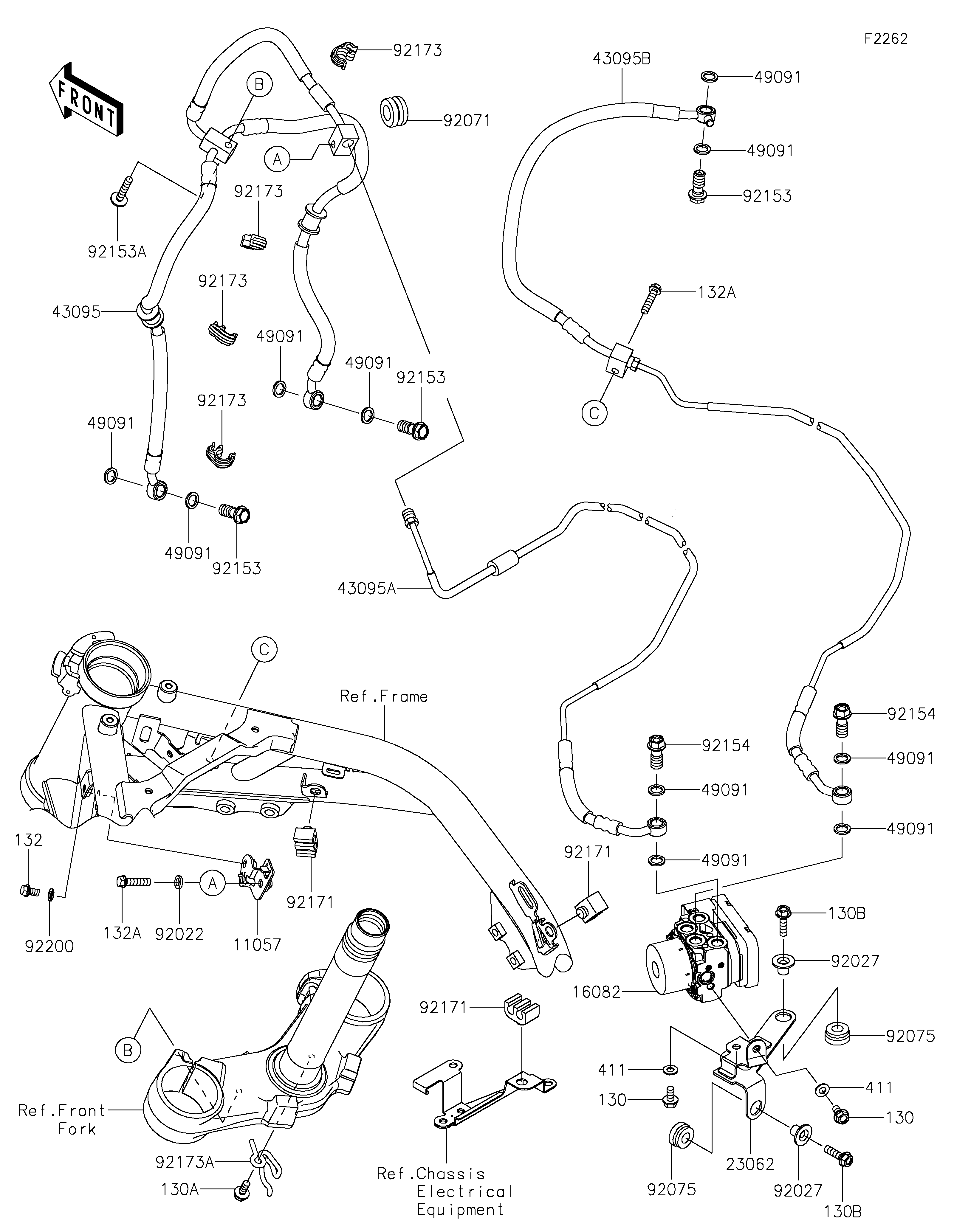 Brake Piping Vistas explodidas