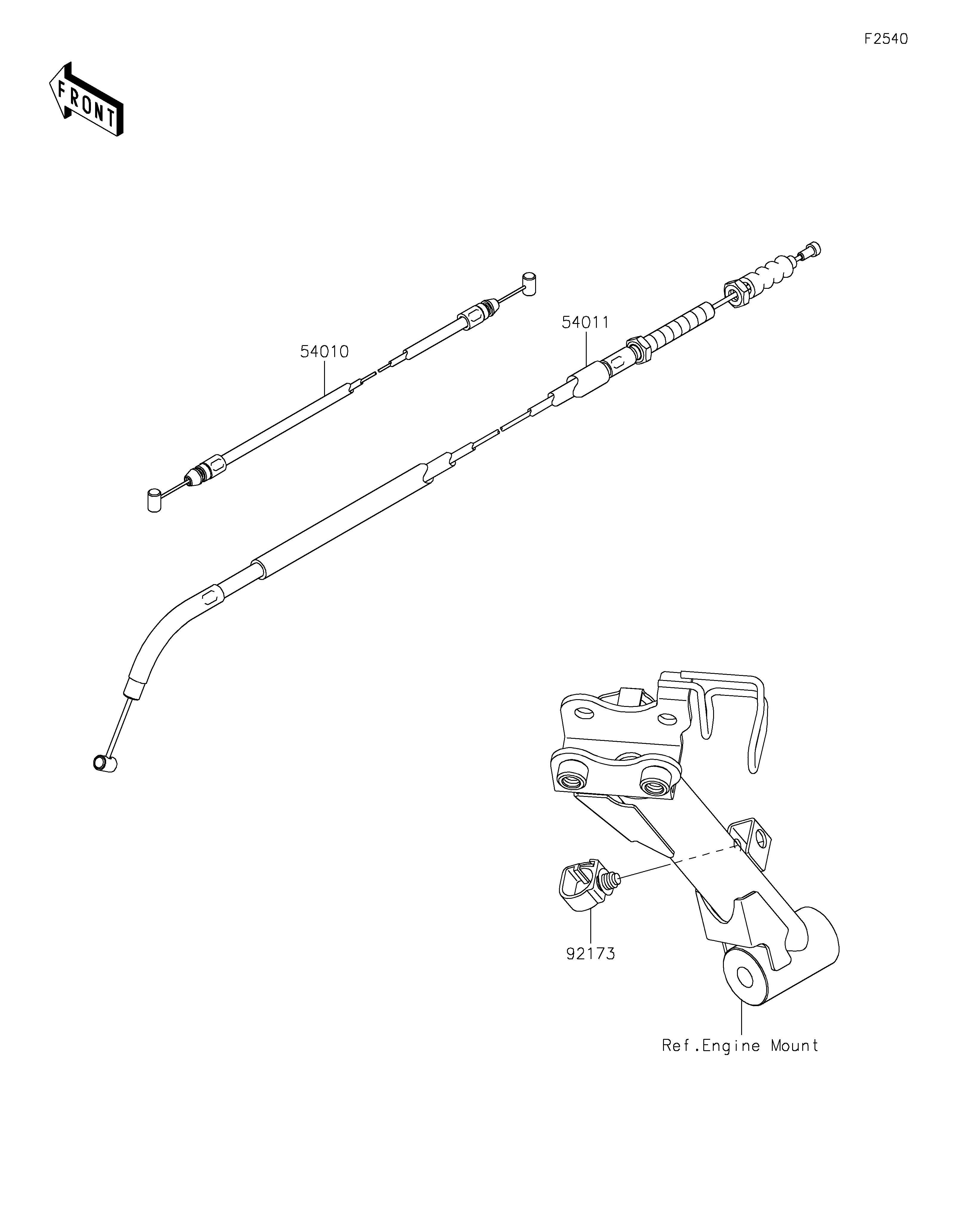 Cables ภาพแยกชิ้นส่วน