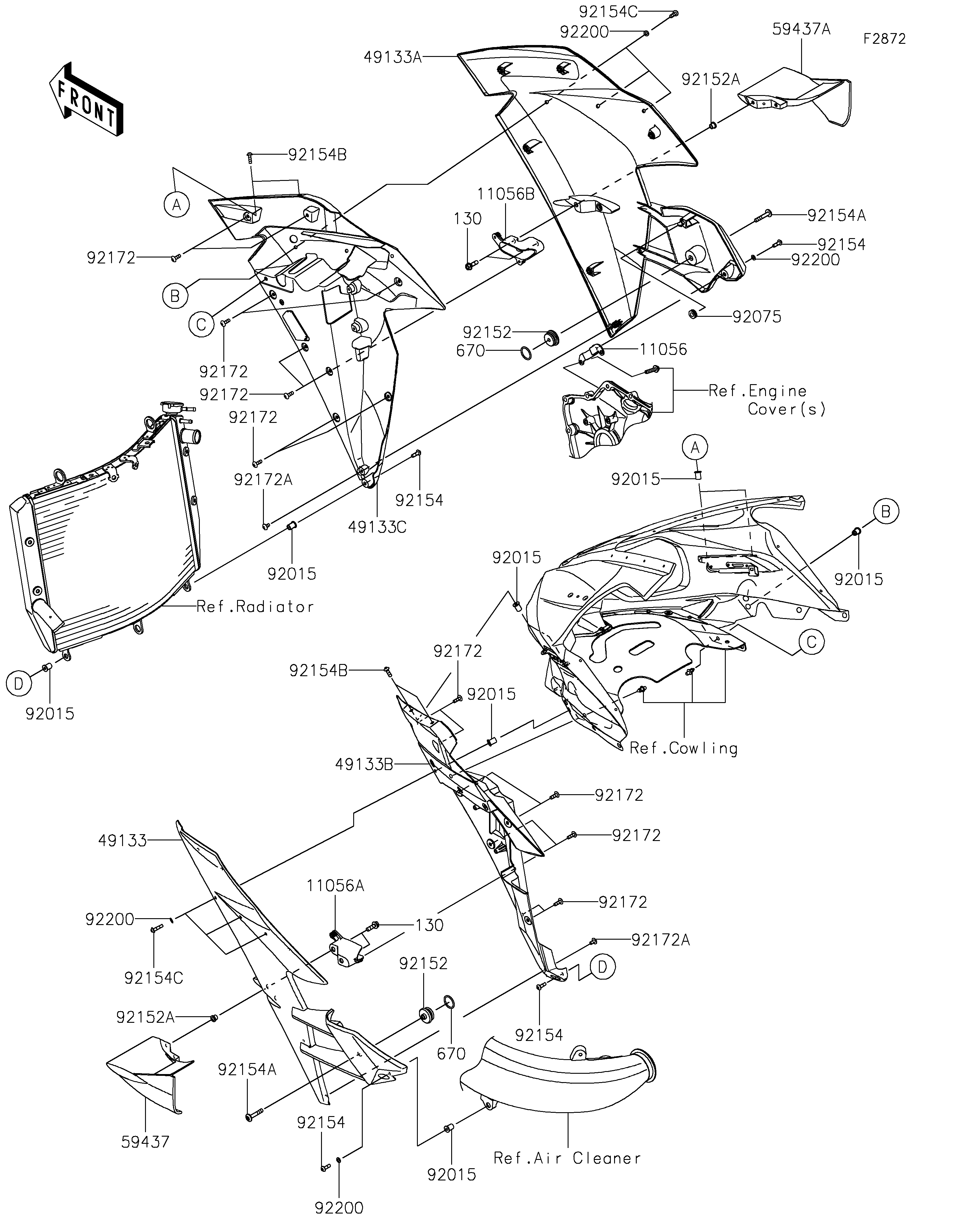 Cowling Lowers Despieces