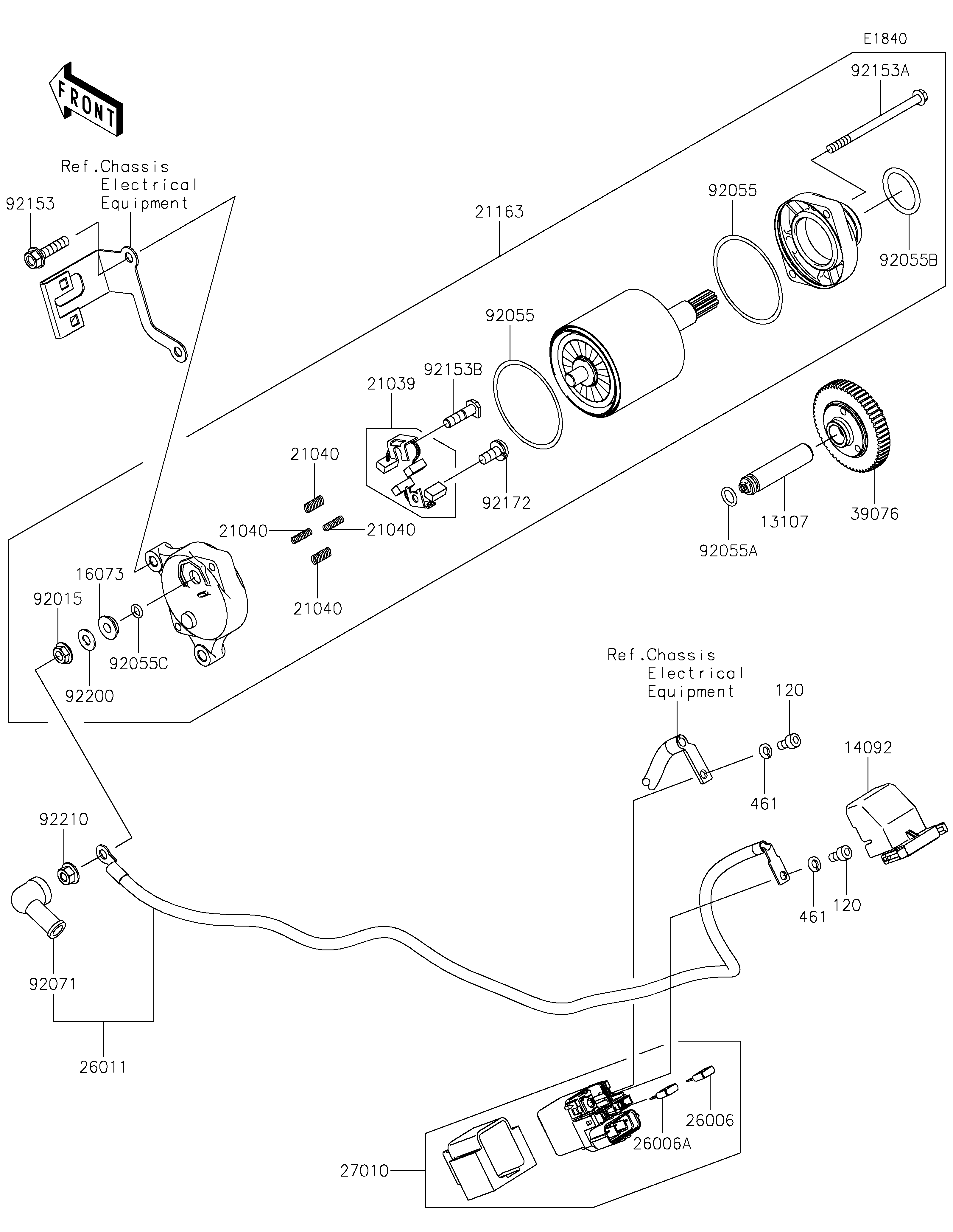 Starter Motor Despieces