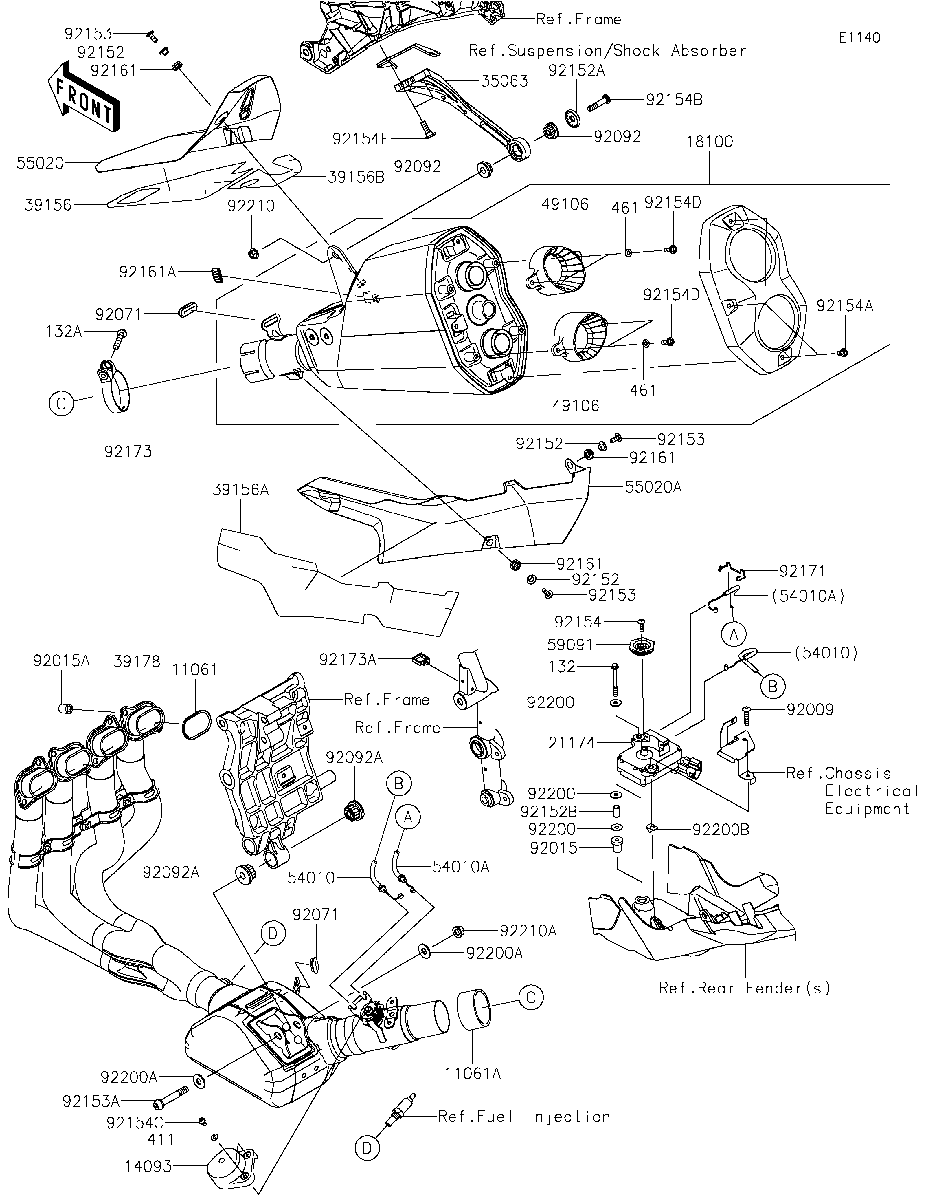 Muffler(s) Despieces