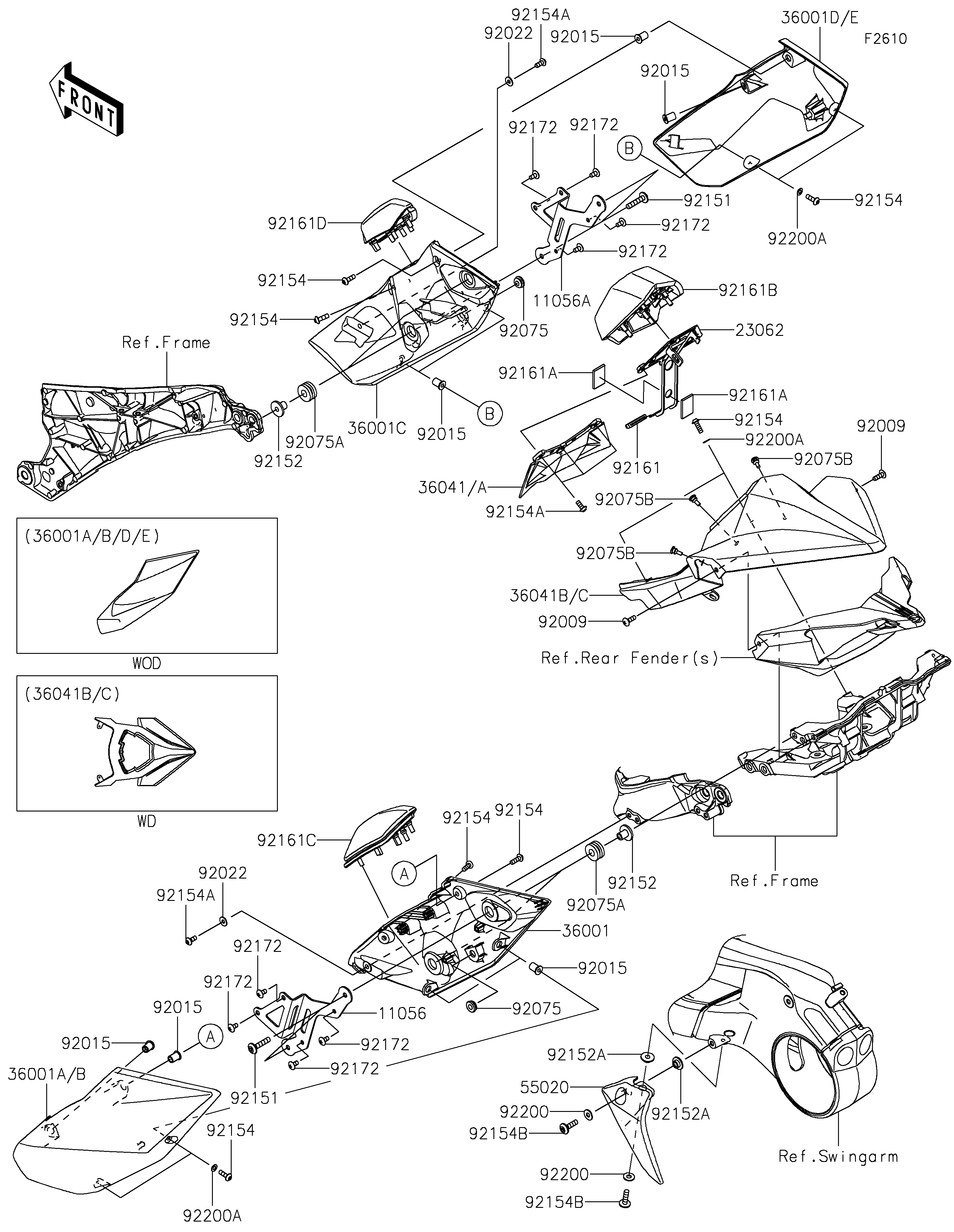 Side Covers/Chain Cover Despieces