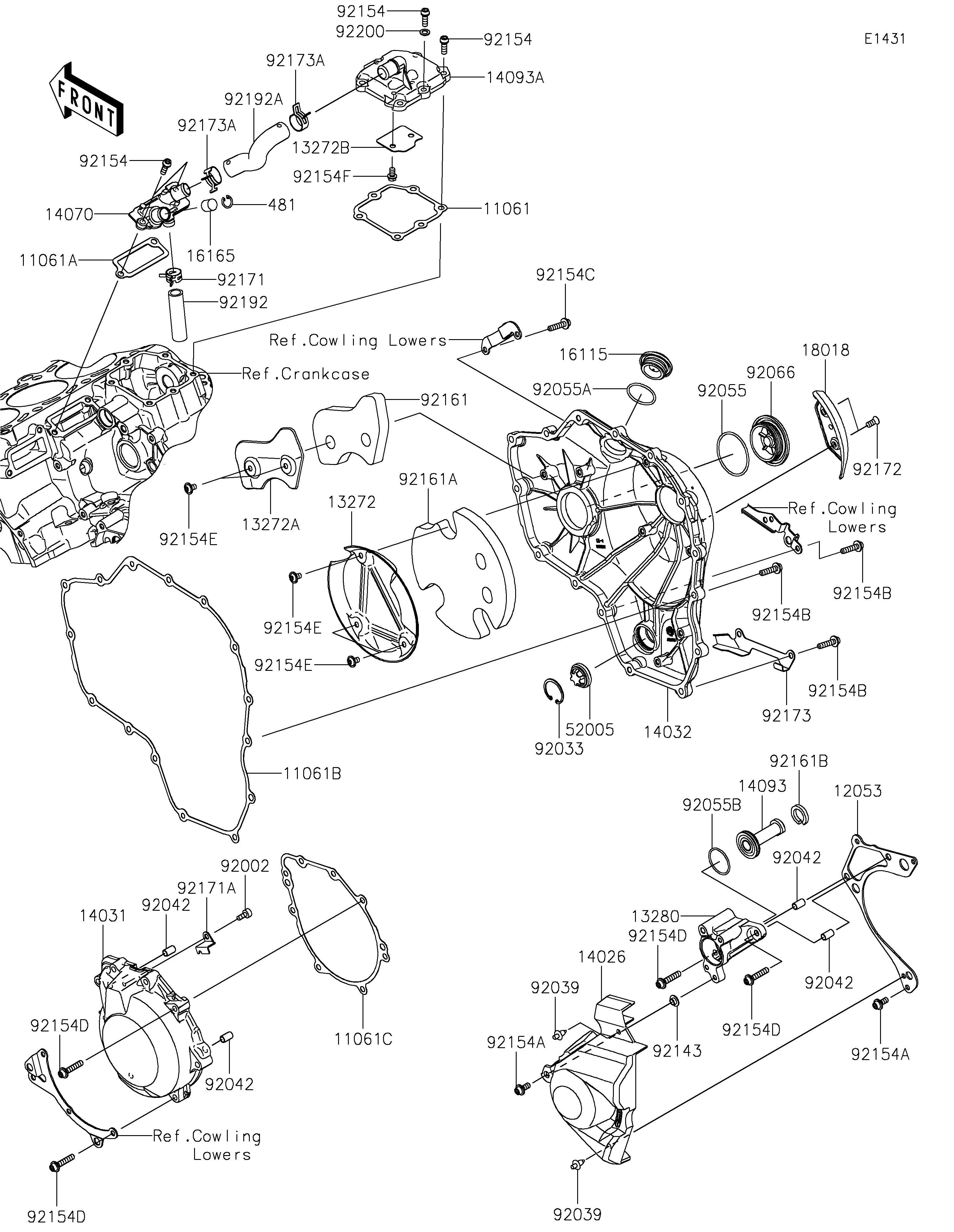 Engine Cover(s) Despieces