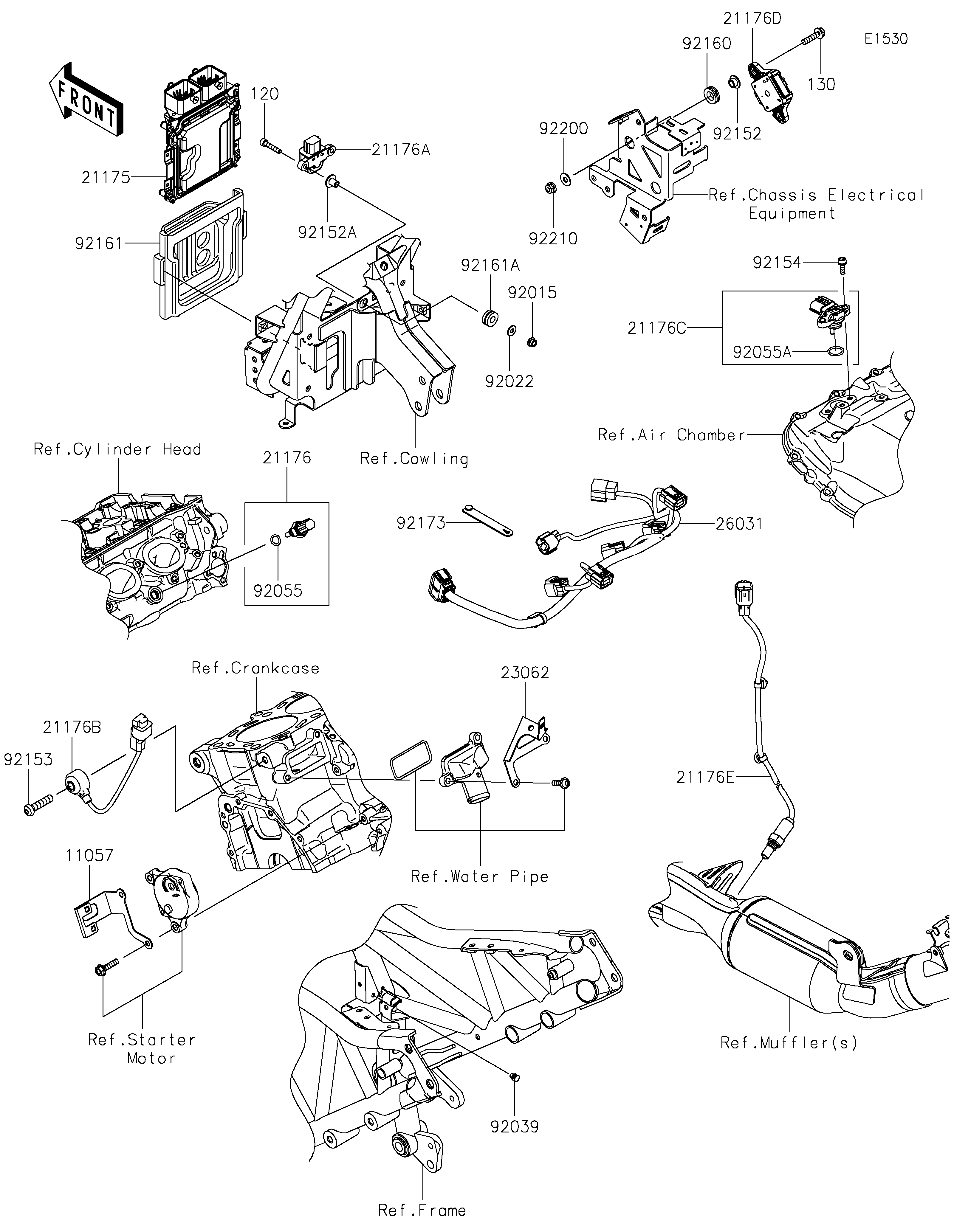 Fuel Injection Vistas explodidas