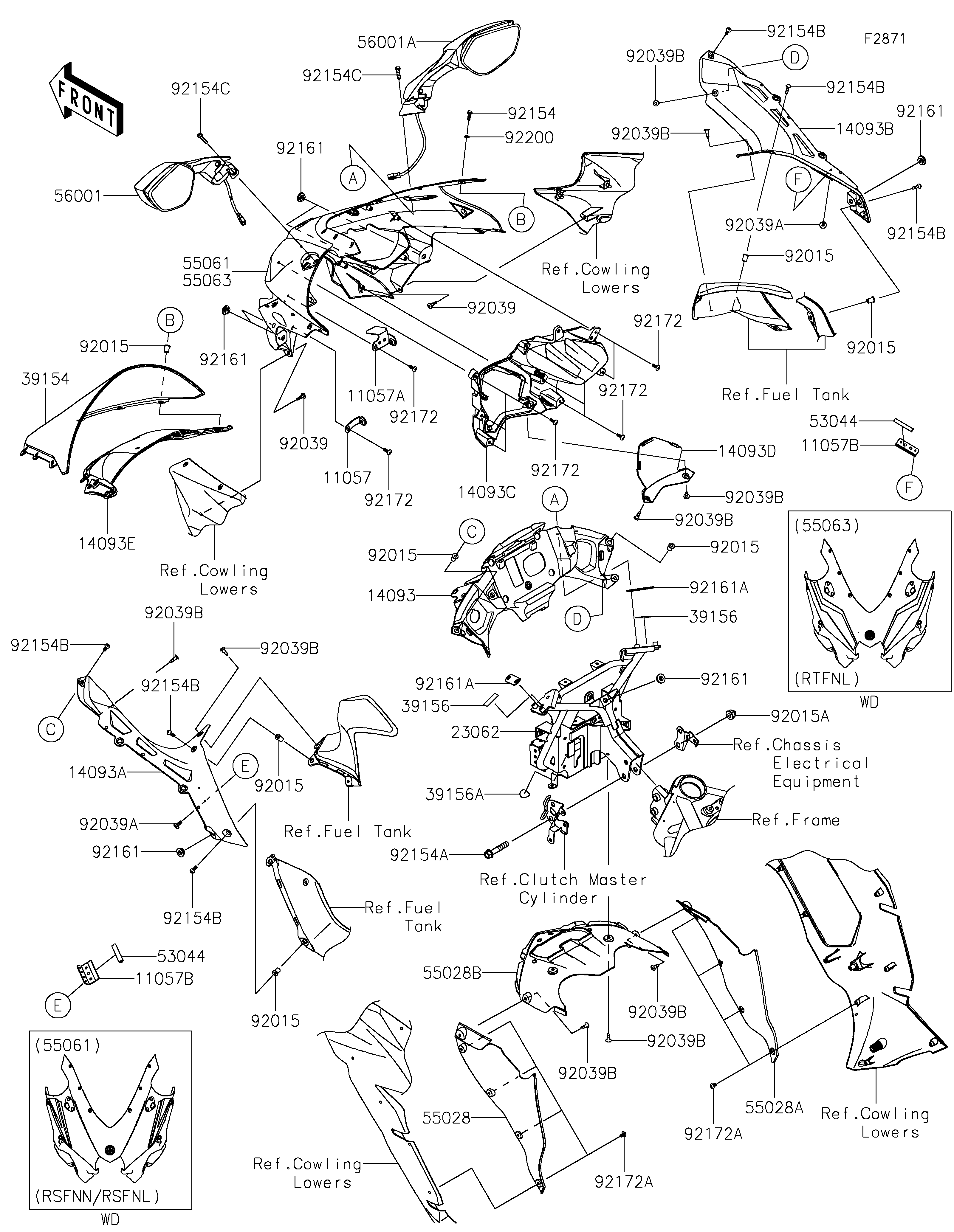 Cowling Despieces