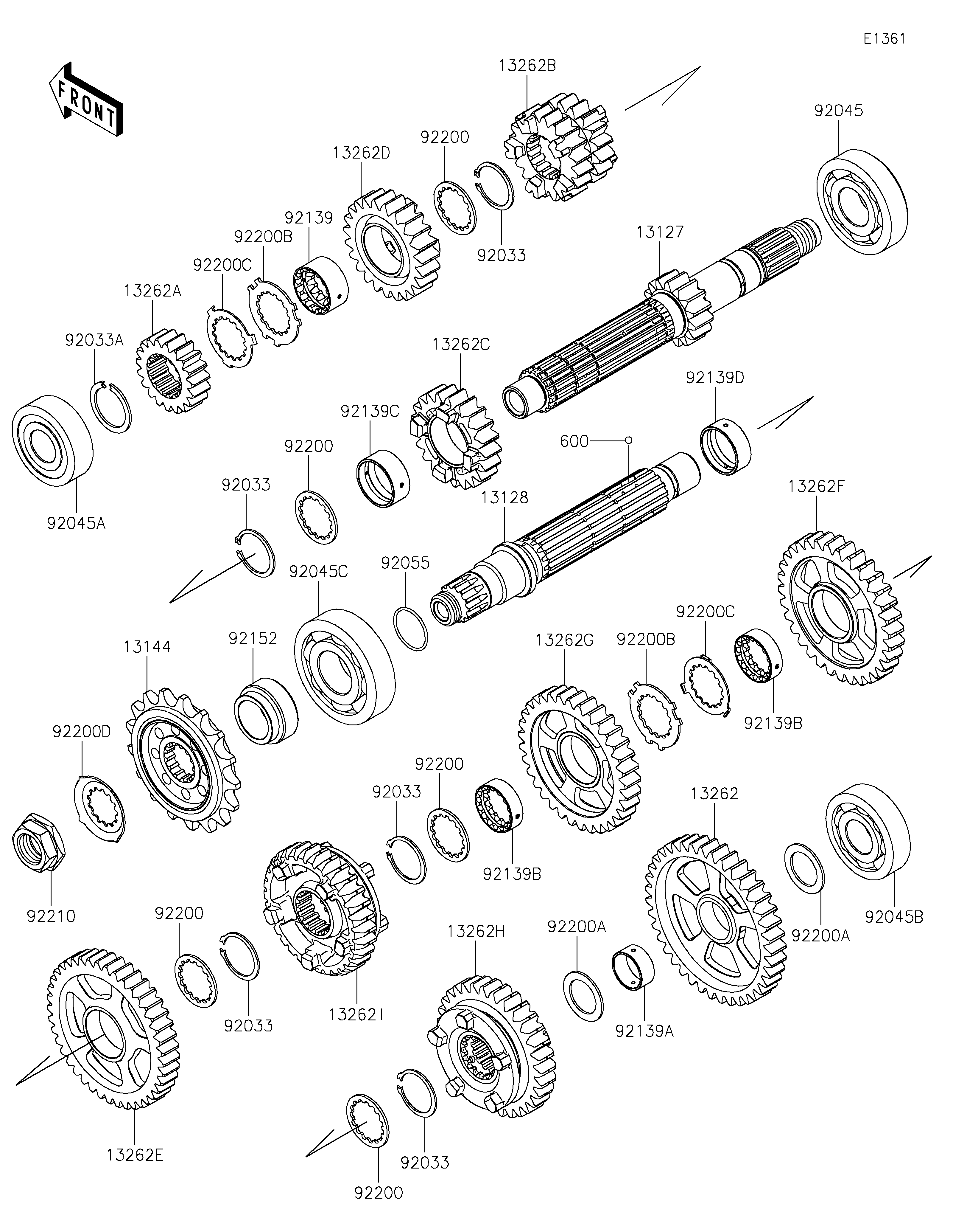 Transmission Diagram terurai
