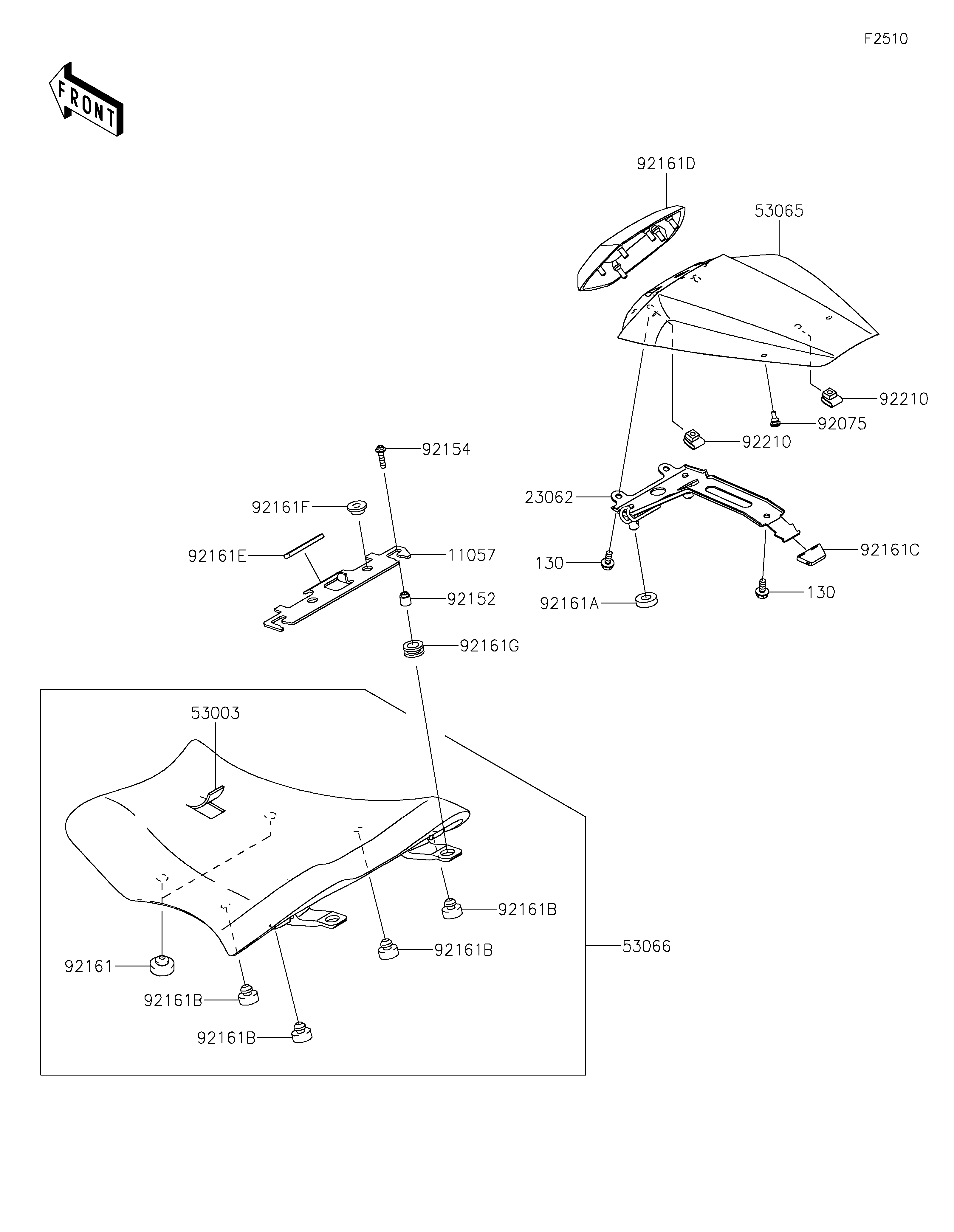 Seat Diagram terurai