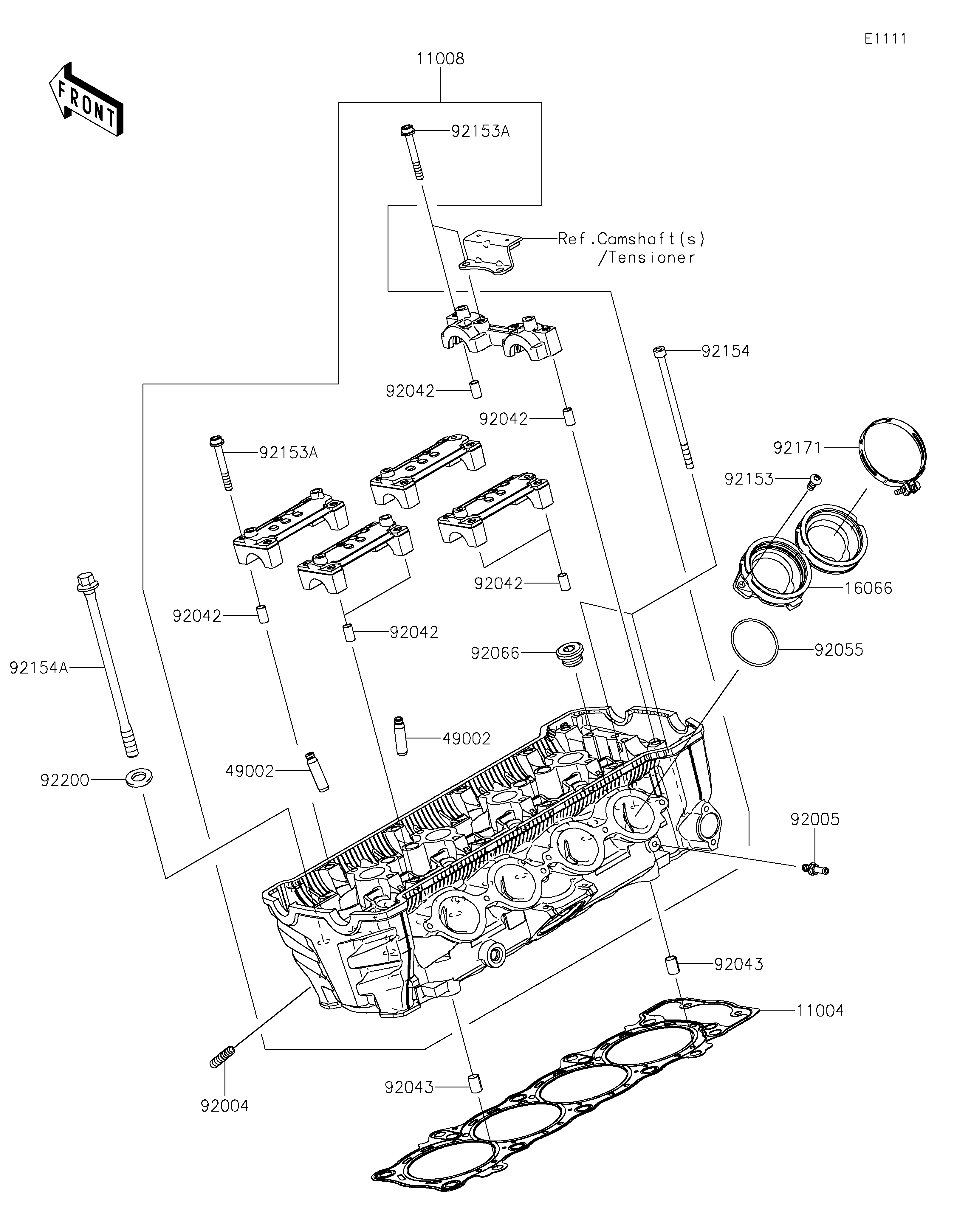 Cylinder Head Exploded diagrams