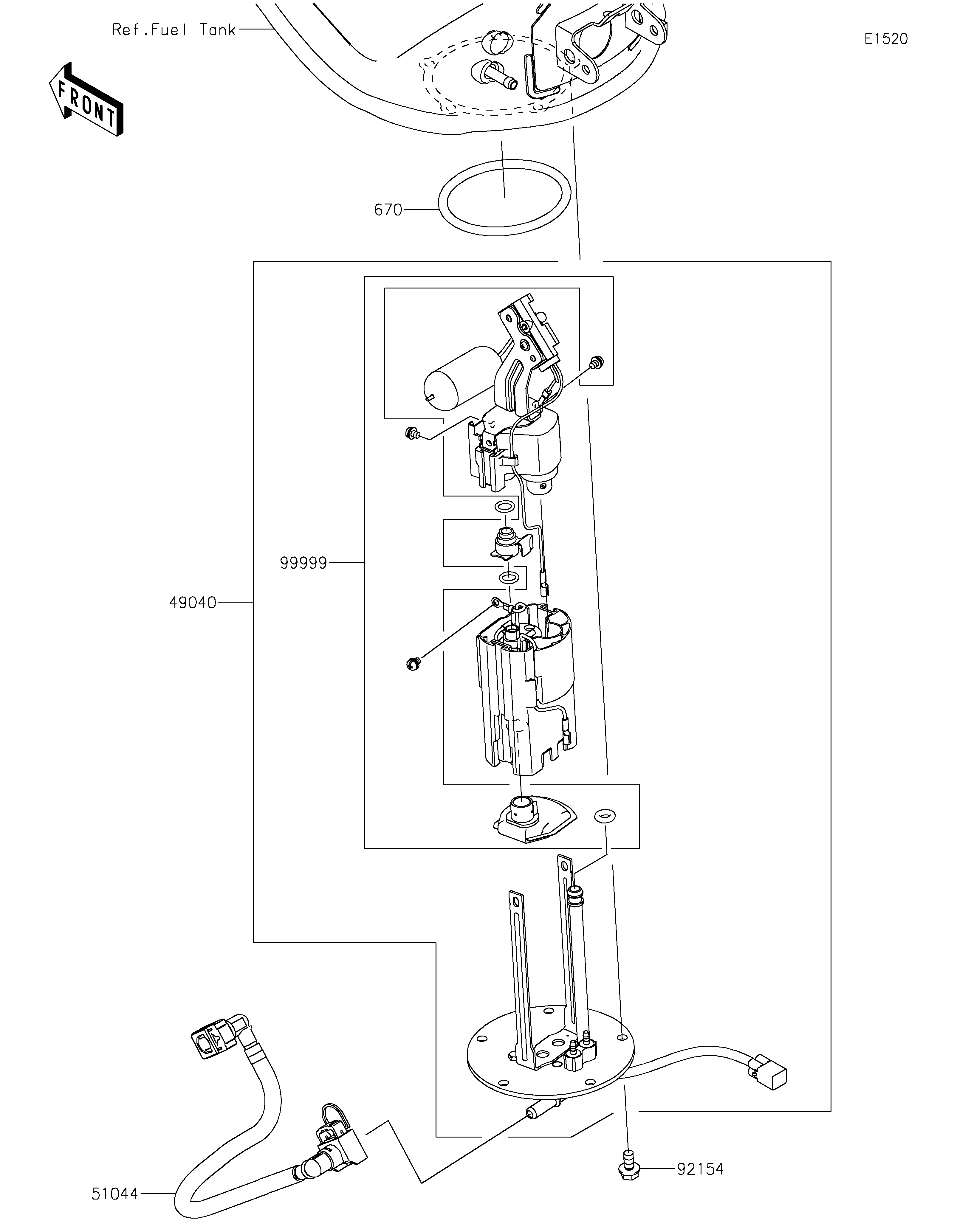 Fuel Pump 爆炸图