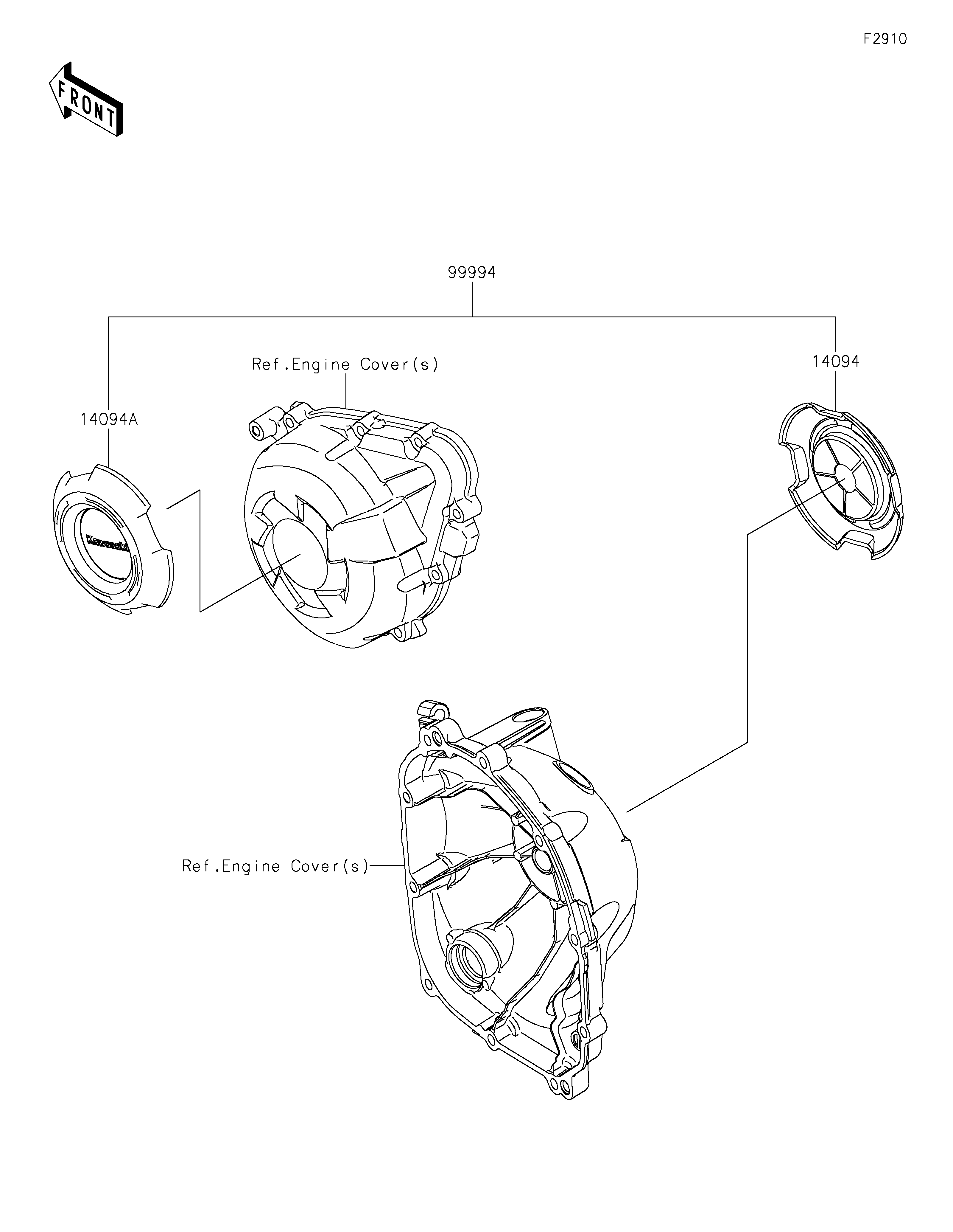 Accessory(Crankcase Ring) ภาพแยกชิ้นส่วน