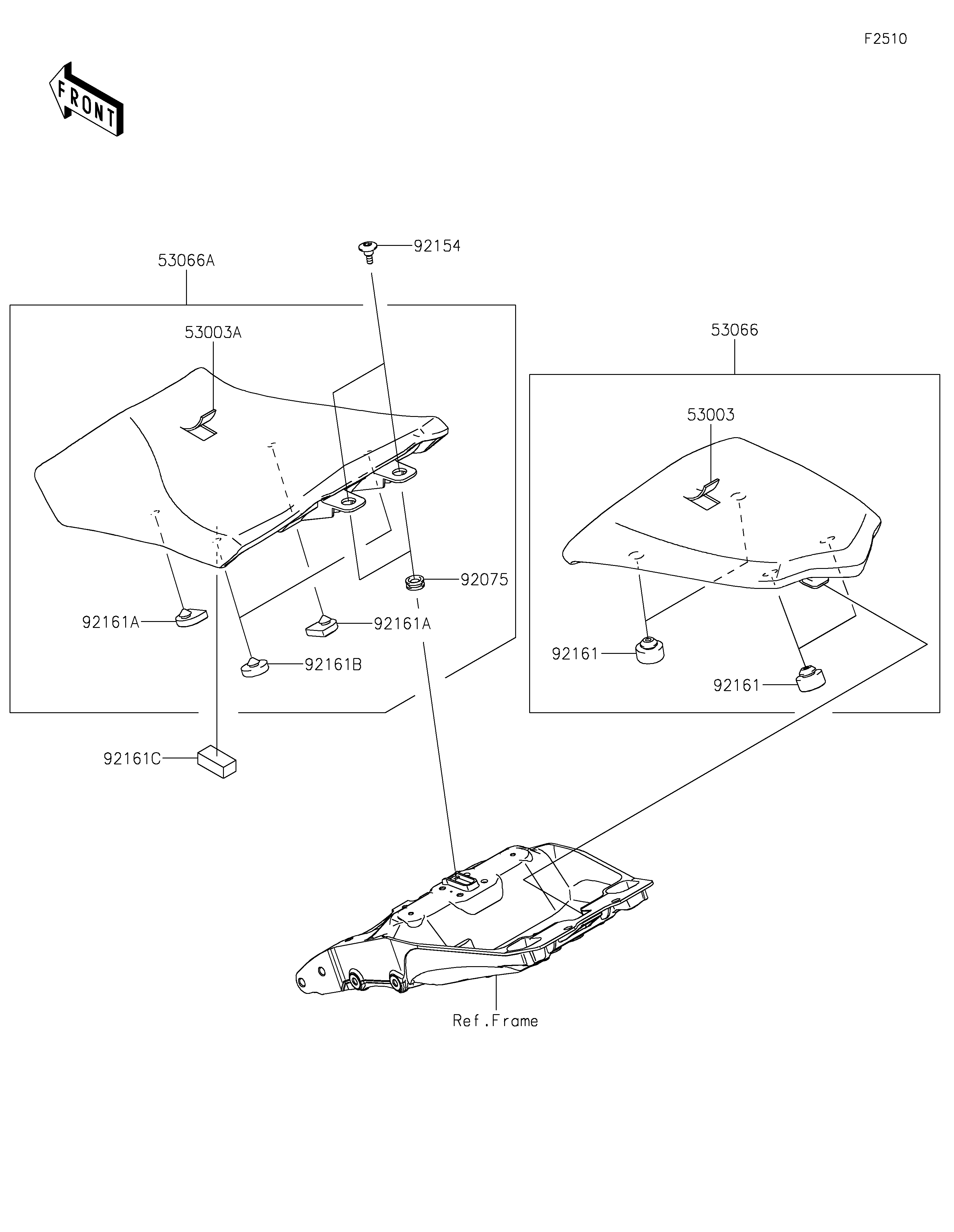 Seat Diagram terurai