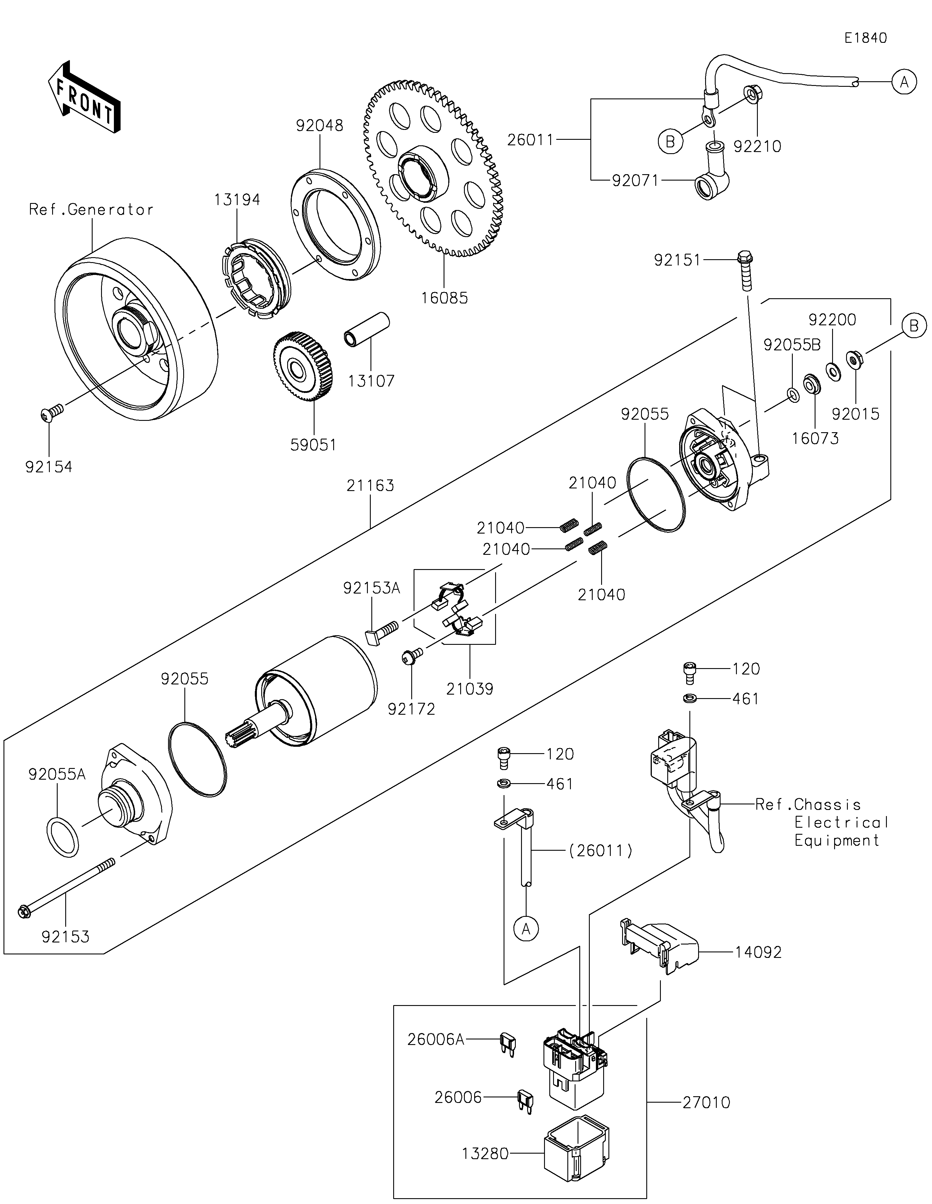 Starter Motor Despieces