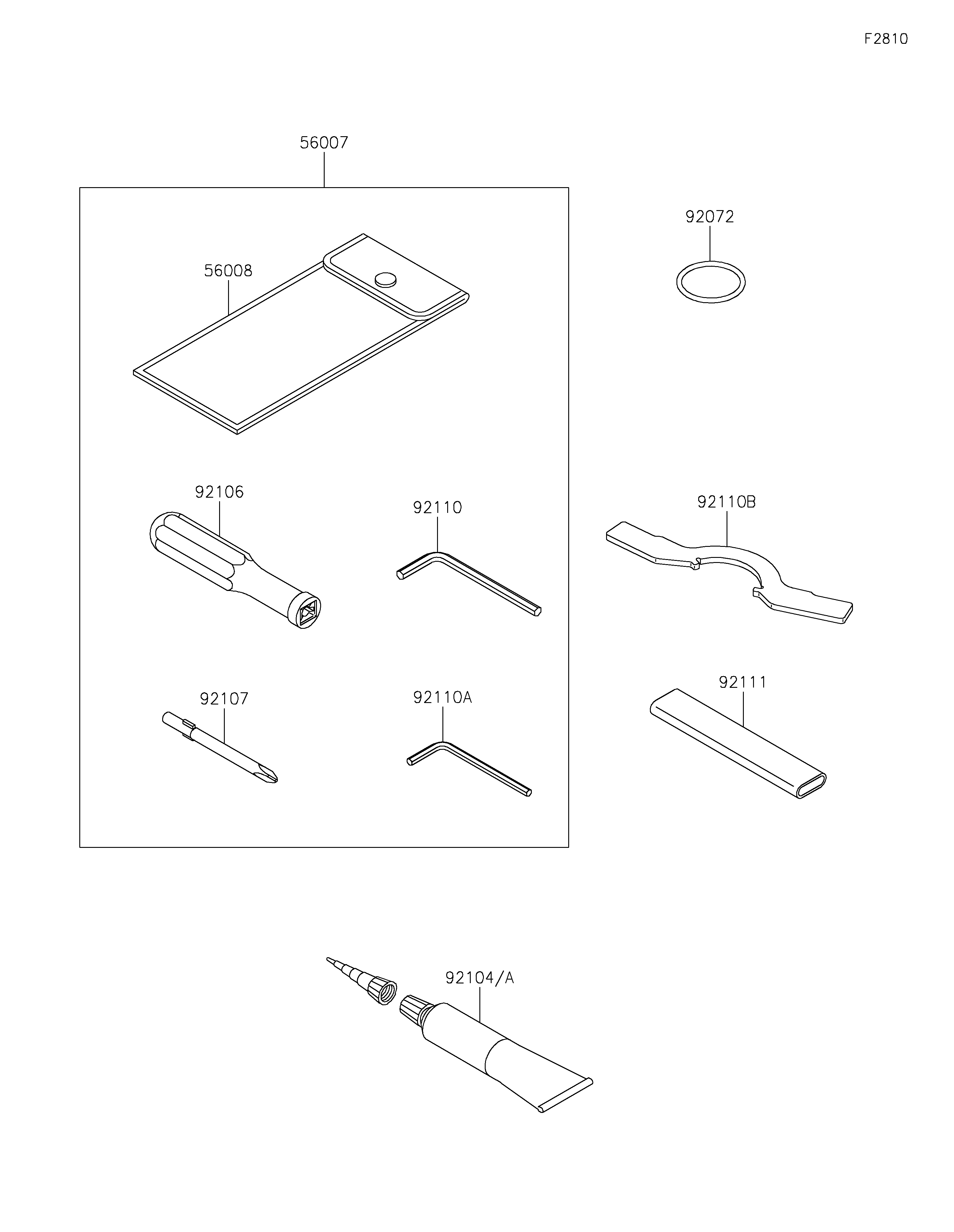 Owner's Tools 爆炸图