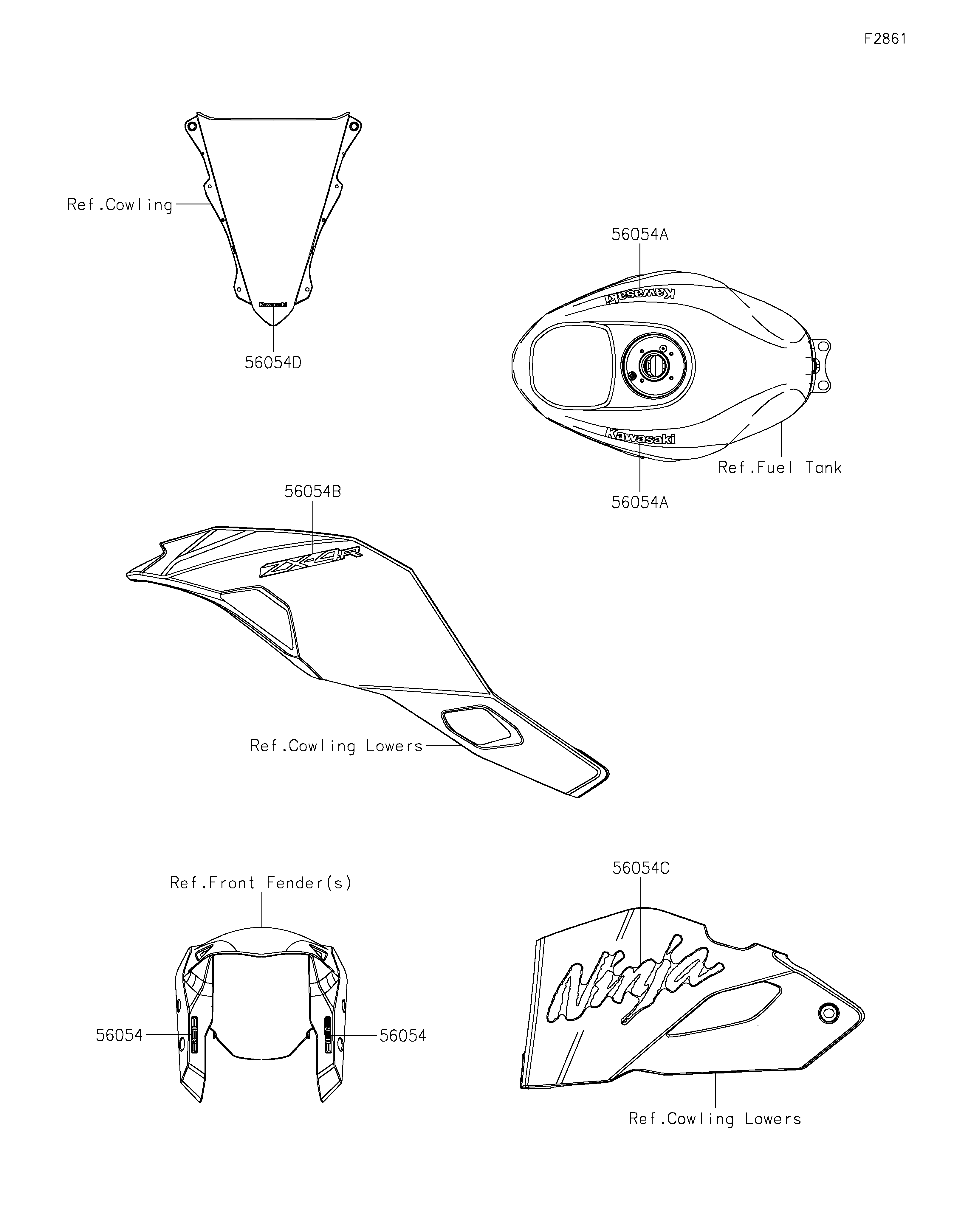 Decals Diagram terurai