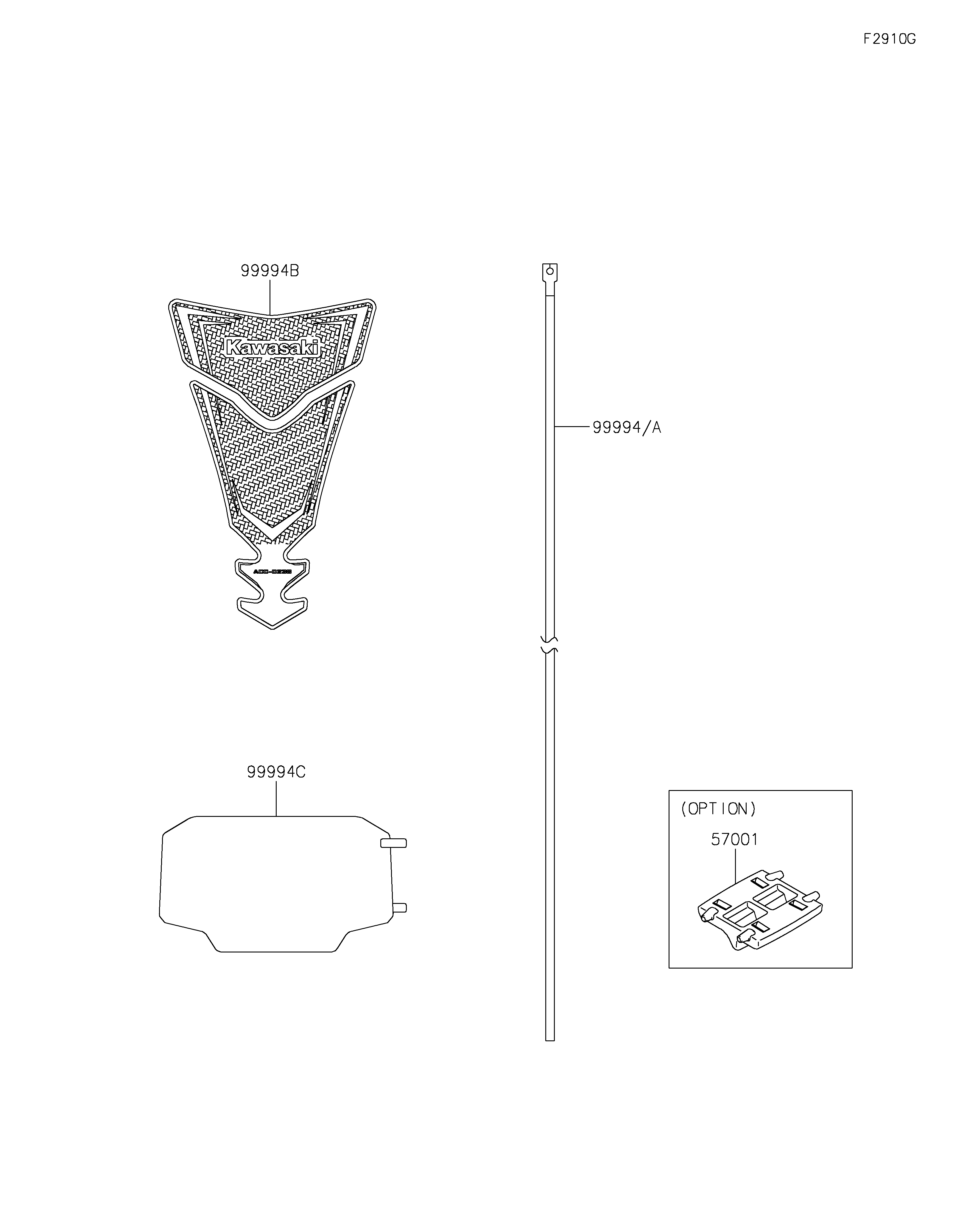 Accessory(Decals) 爆炸图