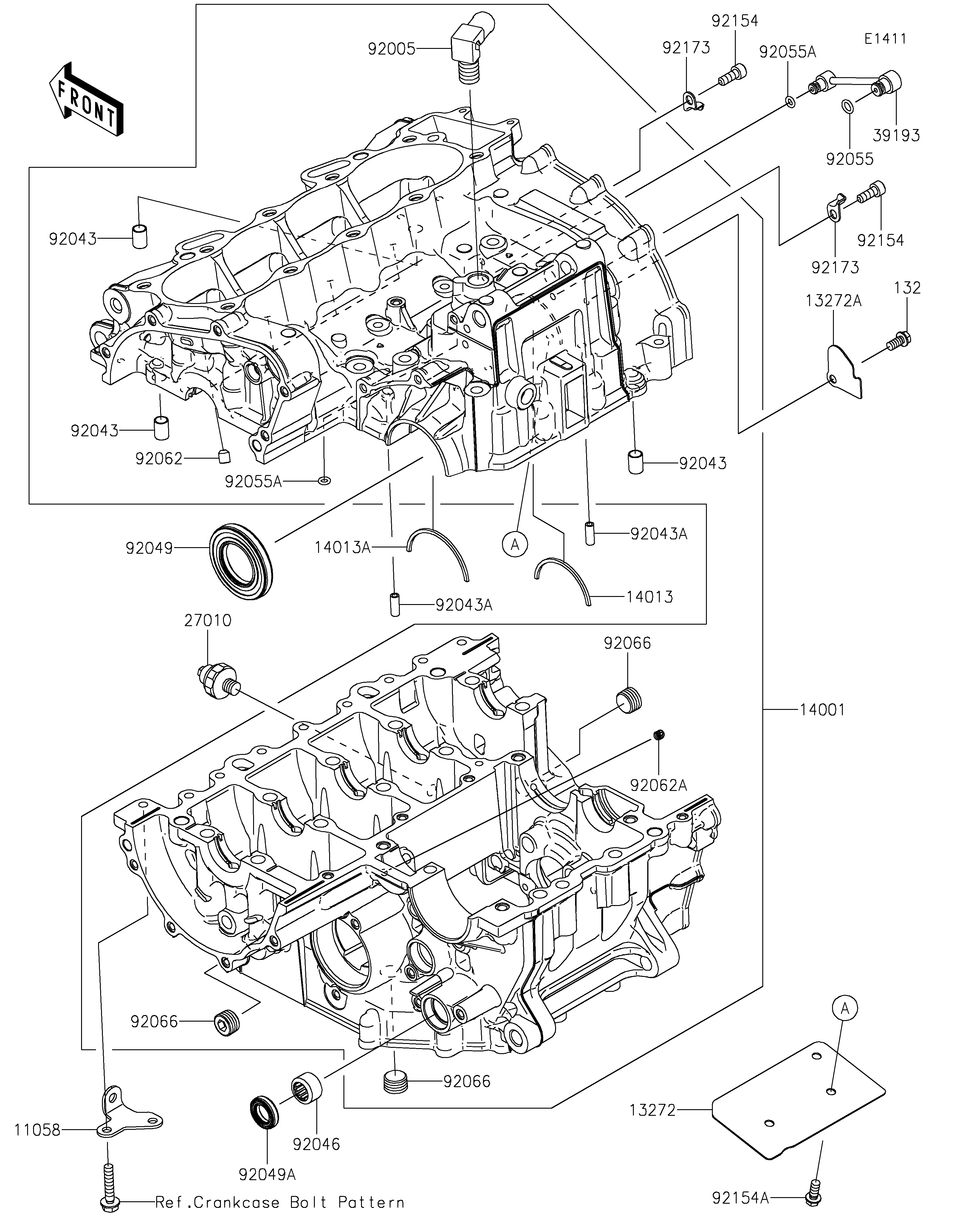 Crankcase Despieces