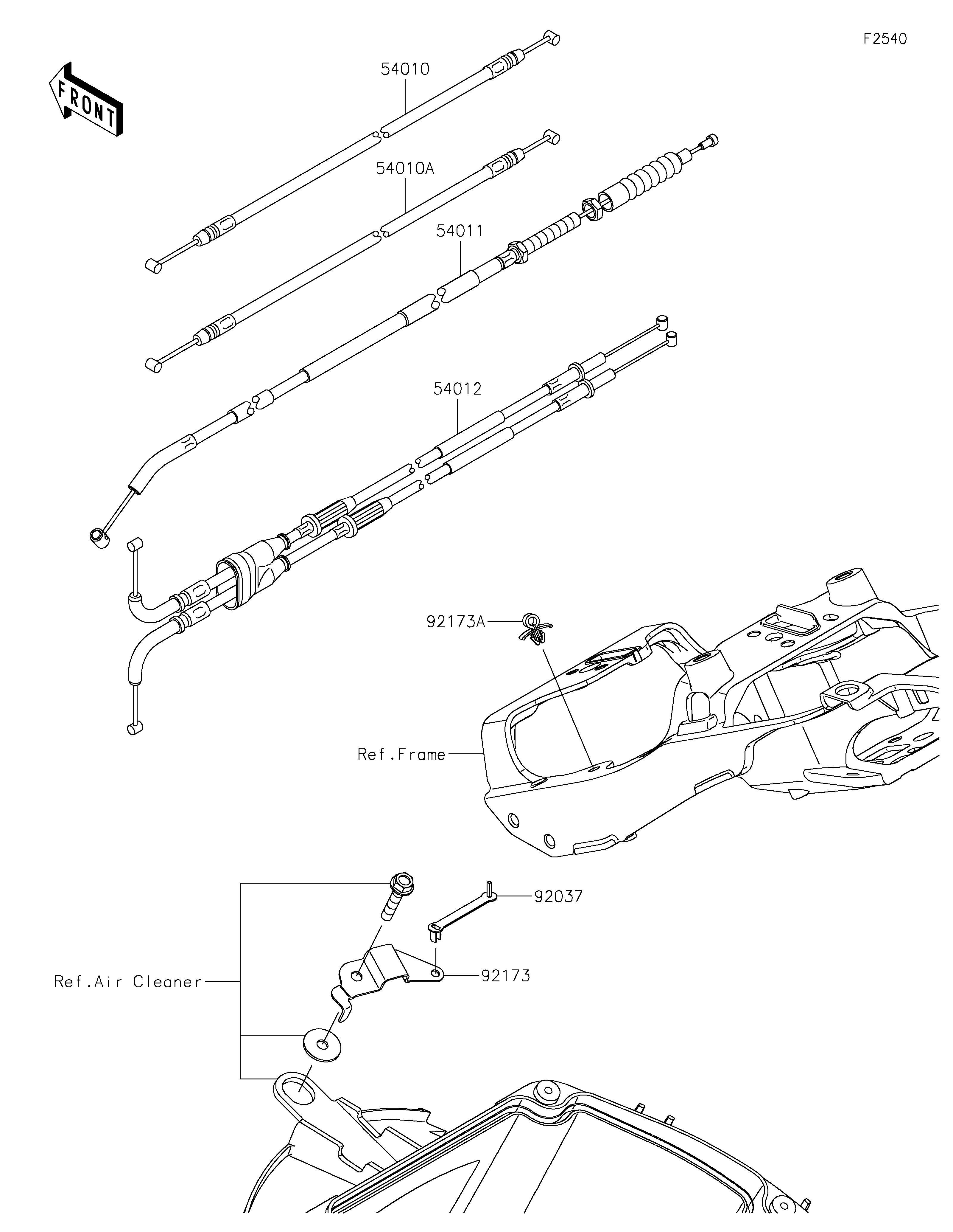 Cables ภาพแยกชิ้นส่วน