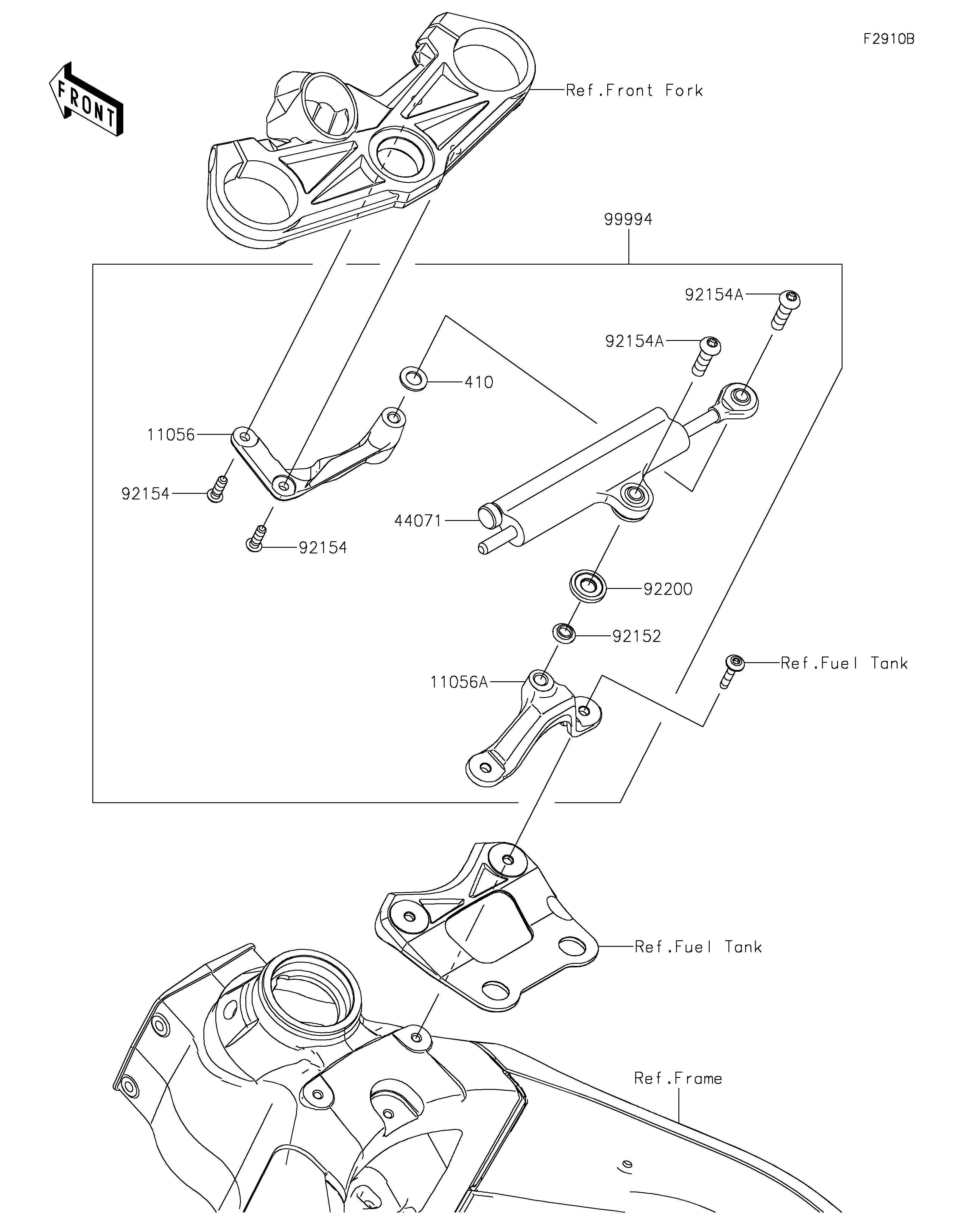 Accessory(Steering Damper) Despieces