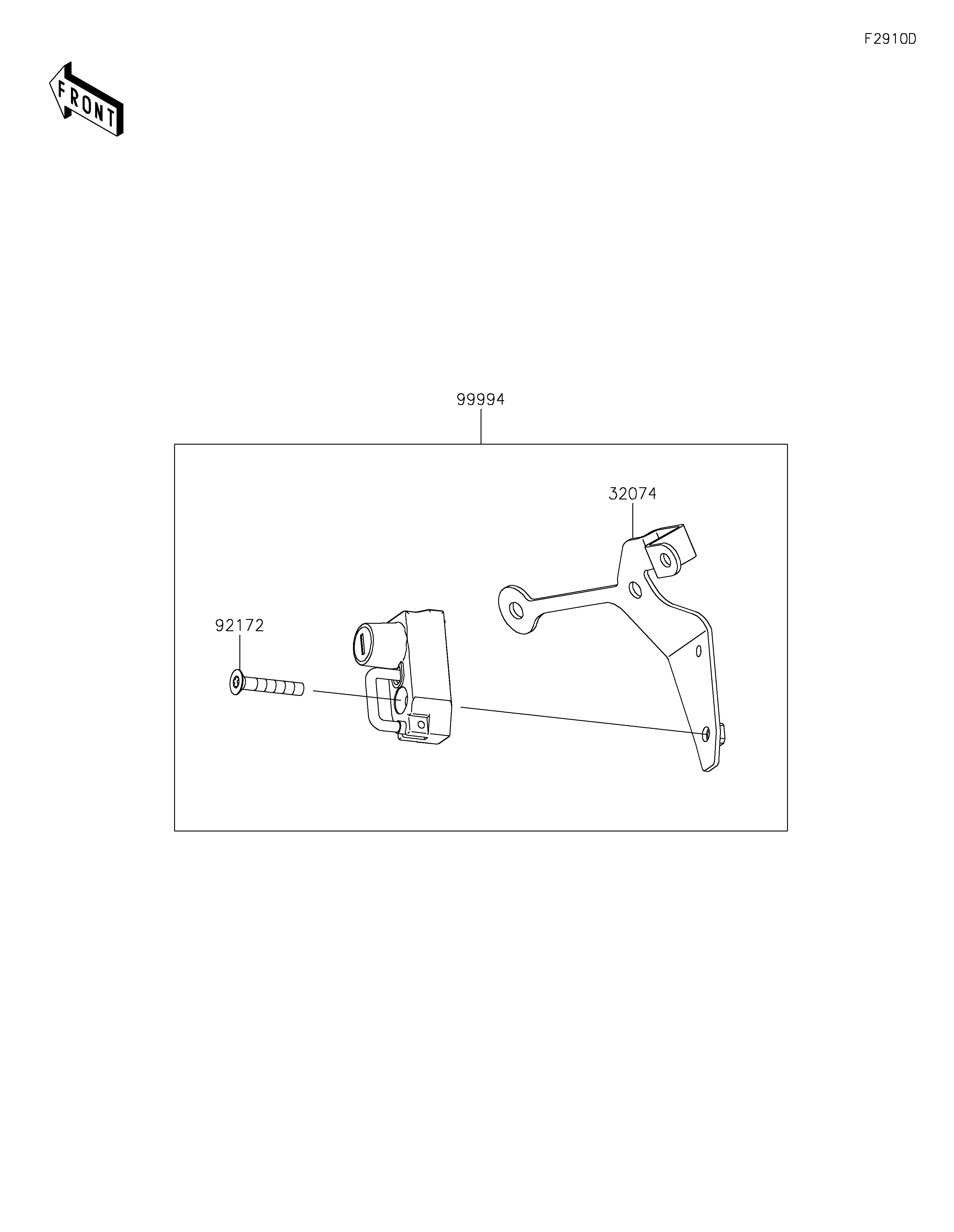 Accessory(Helmet Lock) 爆炸图