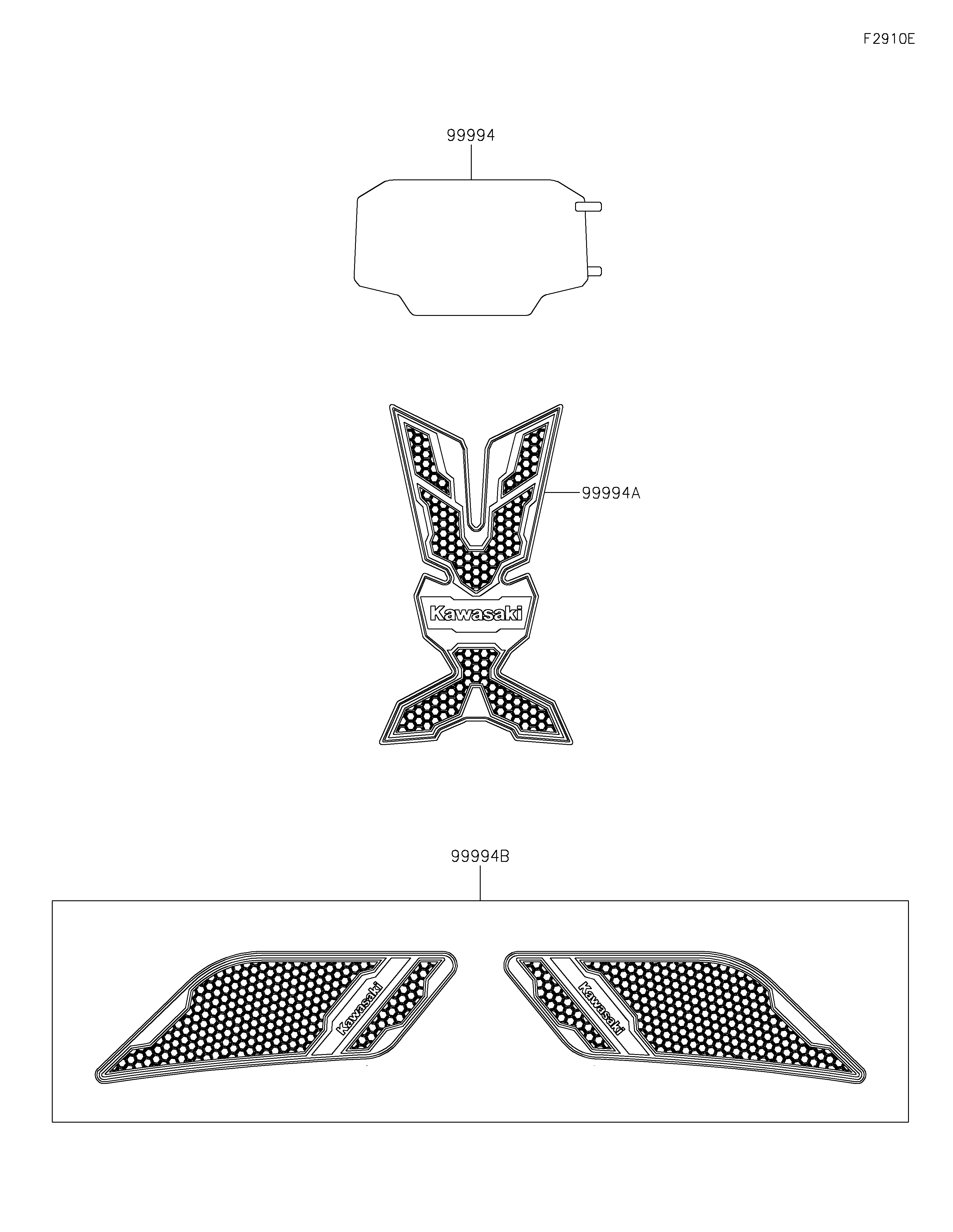 Accessory(Decals) ภาพแยกชิ้นส่วน